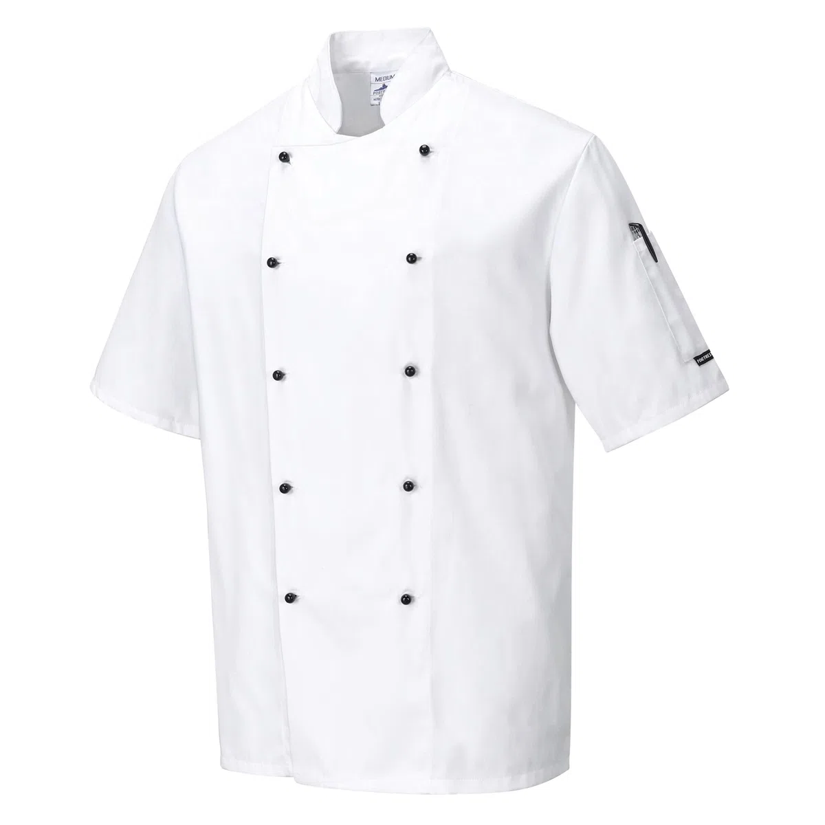 Portwest Kent Chefs Giacca S/S Taglia: XXXL Colore: Bianco C734WHRXXXL