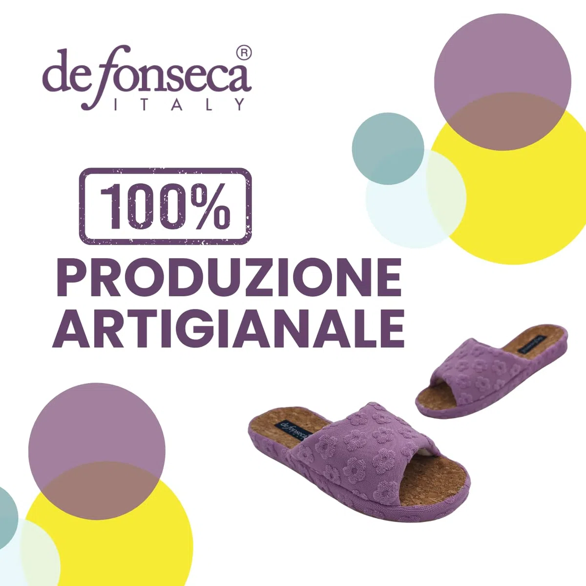 de fonseca Defonseca Ciabatte Donna Estive, Pantofole in Sughero per Casa Comode e Ortopediche, Ciabatta Estiva
