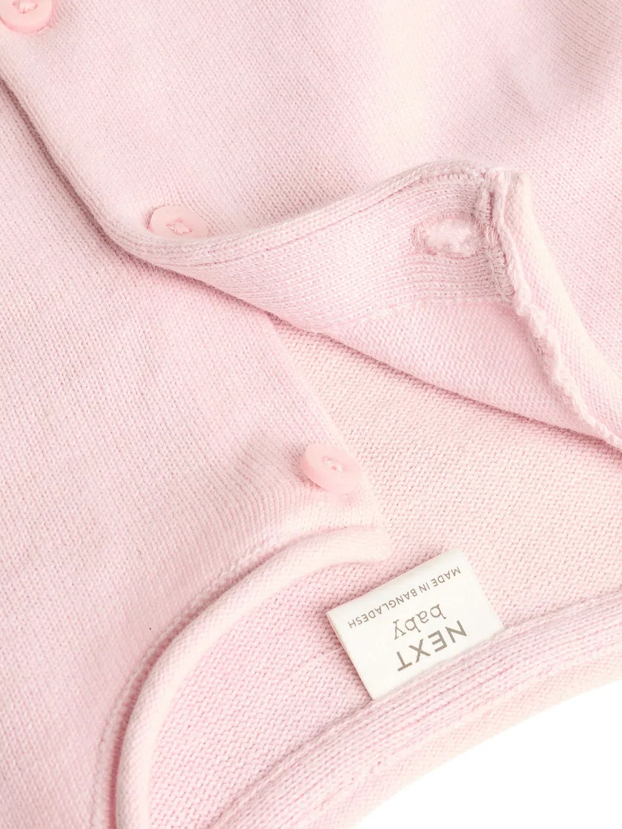 NEXT Bambina Confezione da 2 Cardigan in 100% Cotone