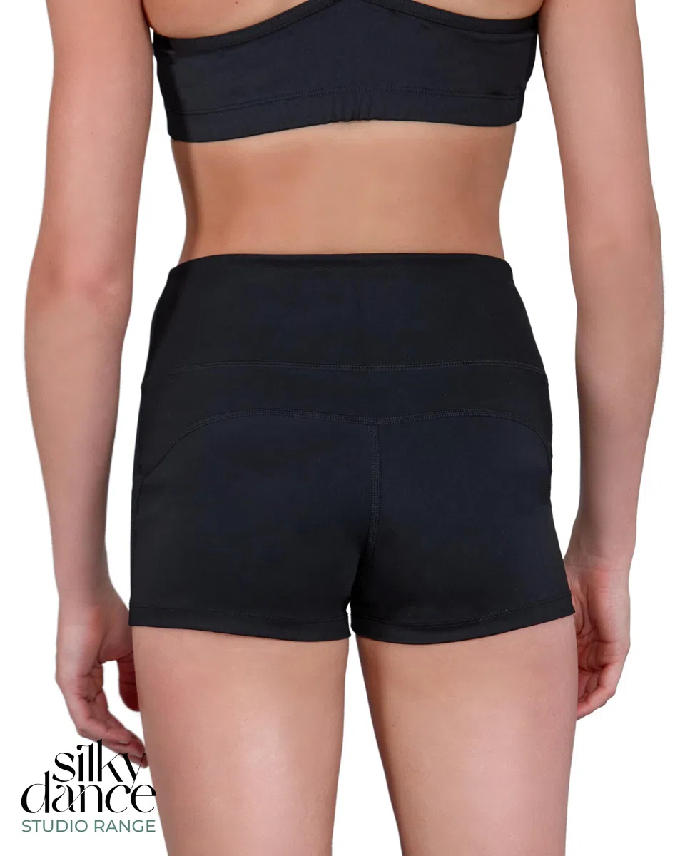 Silky Dance Pantaloncini da danza per donne e ragazze, pantaloncini a prova di squat, pantaloncini da allenamento, sport, corsa, palestra, yoga, pantaloncini a vita alta per allenamento e ciclismo
