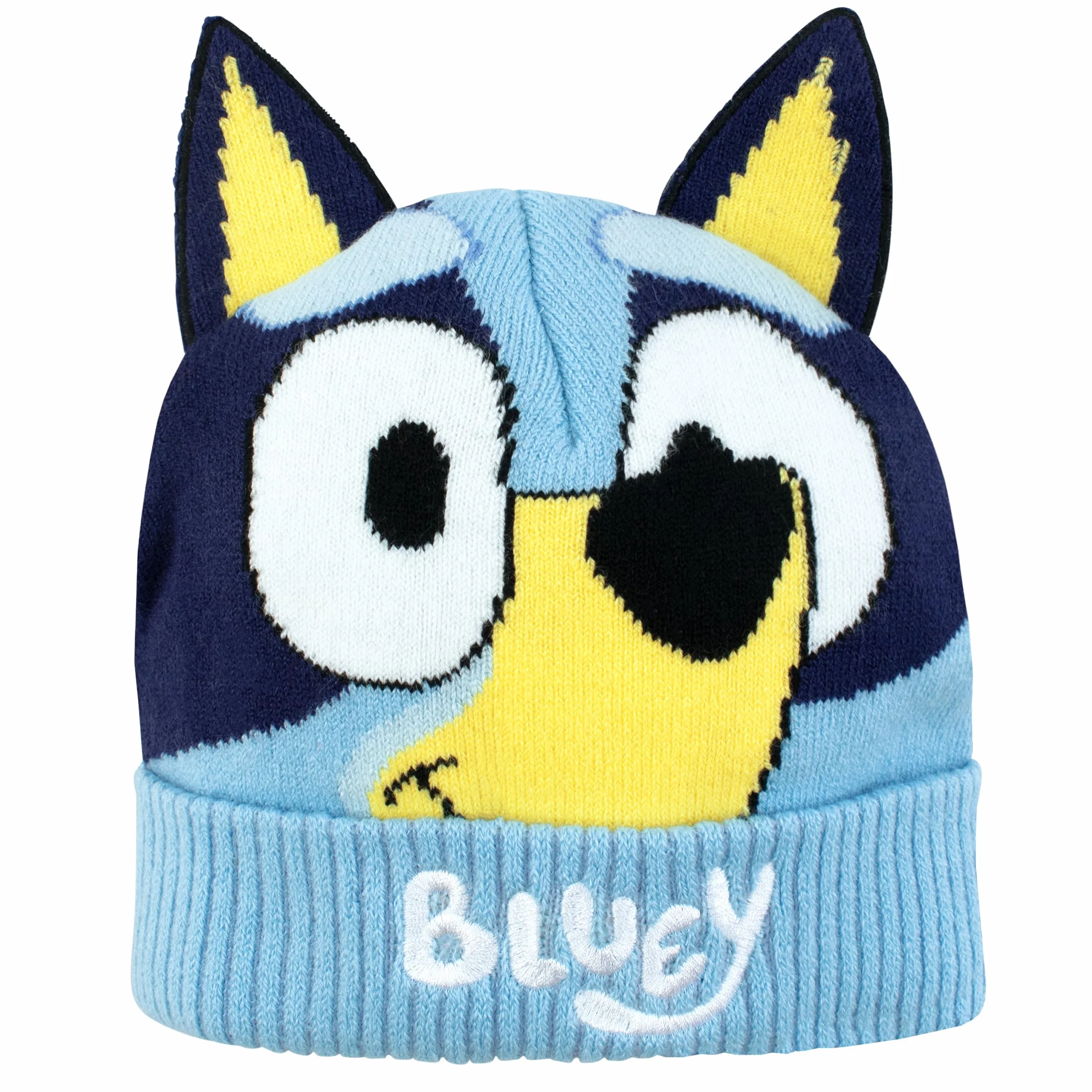 BlueY Set Cappello e Guanti per Bambini Berretto e Guanti Invernali per Bambine e Bambini | Cappello a Bobble per Bambini | Merchandising Ufficiale