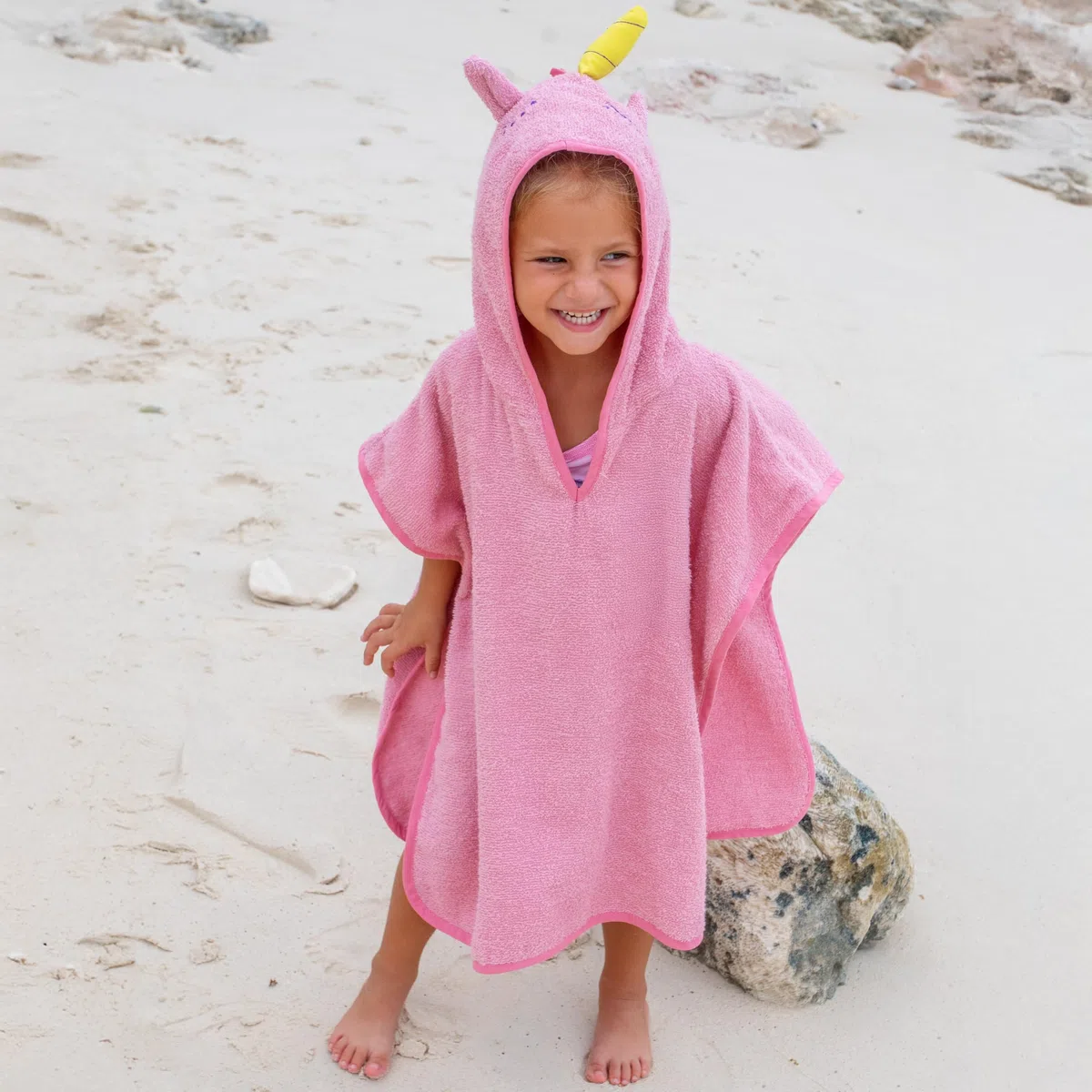 Playshoes Poncho In Spugna Per Bambini Asciugamano da accappatoio Unisex - Bambini e ragazzi (Pacco da 1)