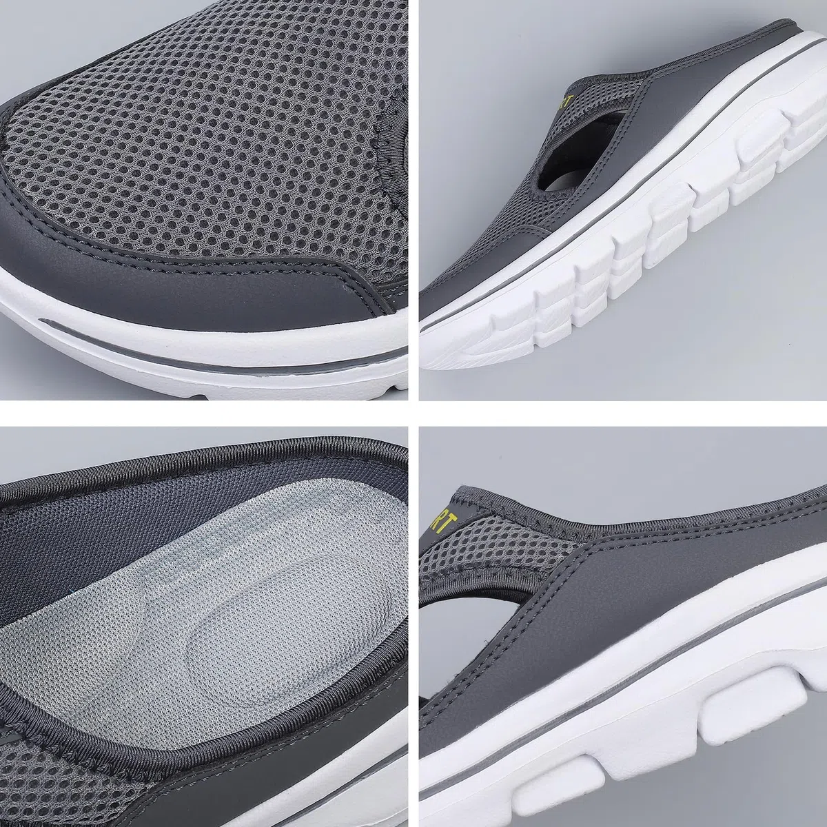 Meik Mangni Zoccoli Donna Uomo Sabot Traspiranti Ciabatte Comode Sandali da Spiaggia Leggero Scarpe da Giardino Antiscivolo Pantofole da Casa 36-48 EU