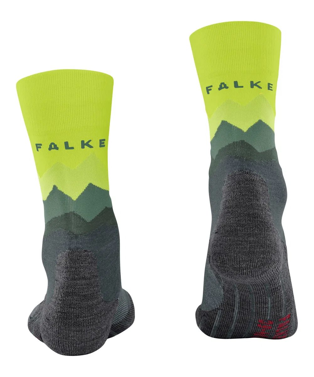 FALKE uomo TK2 calzini da escursionismo traspiranti asciugatura rapida termoregolanti antiodore lana filo funzionale imbottitura media anti-vesciche calde calze da trekking termiche 1 paio