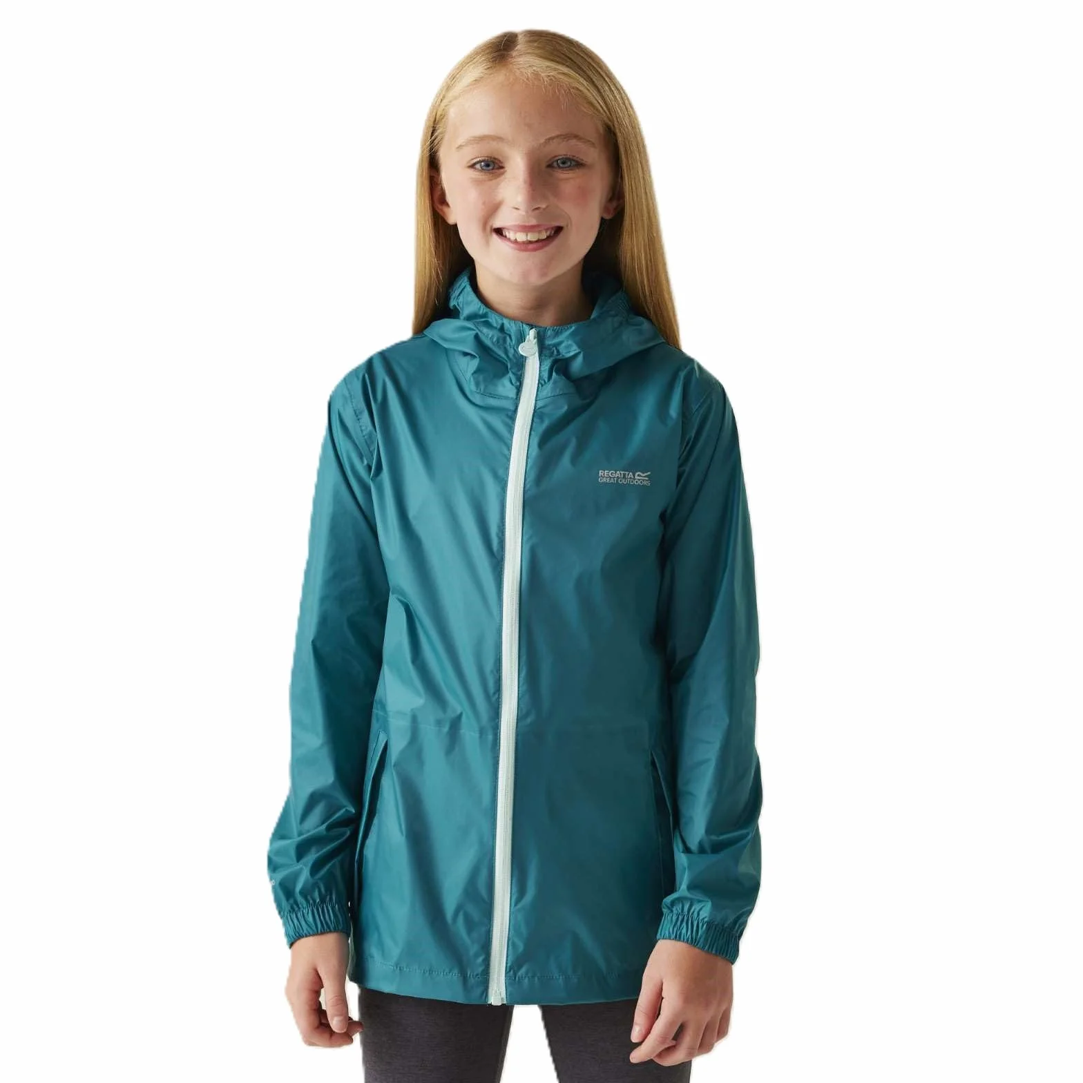 Regatta Kid Pk It Jkt Iii Bambini Bambini pack It giacca ripiegabile impermeabile Shell, traspirante & Durable Unisex - Bambini e ragazzi (Pacco da 1)