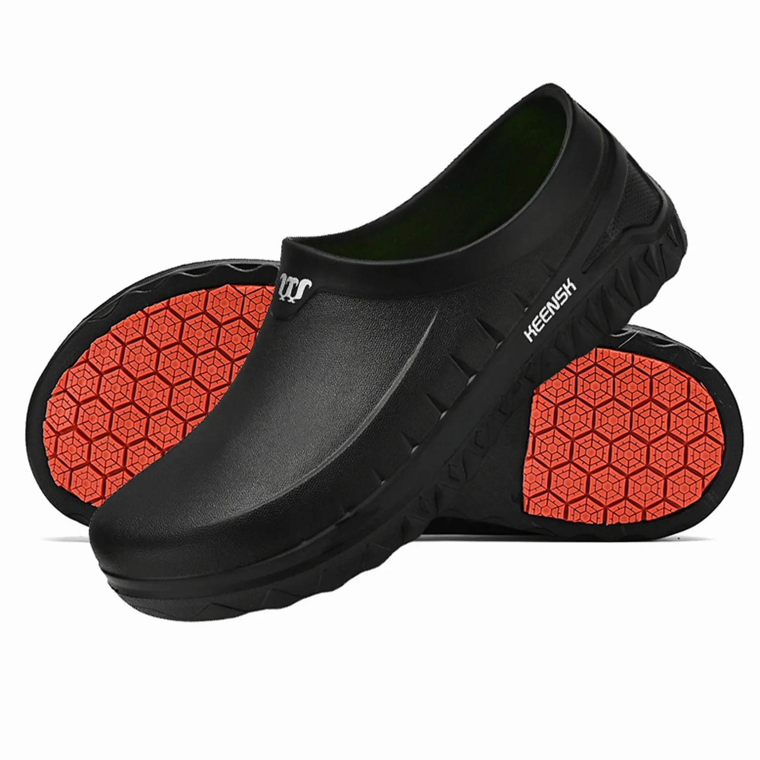 MEIAGDT Zoccoli da Lavoro Uomo e da Donna, Scarpe da Cucina Impermeabili e Antiscivolo, per ristoranti, Infermieri, Servizi di ristorazione, Cuoco Antiscivolo Resistenti all'olio