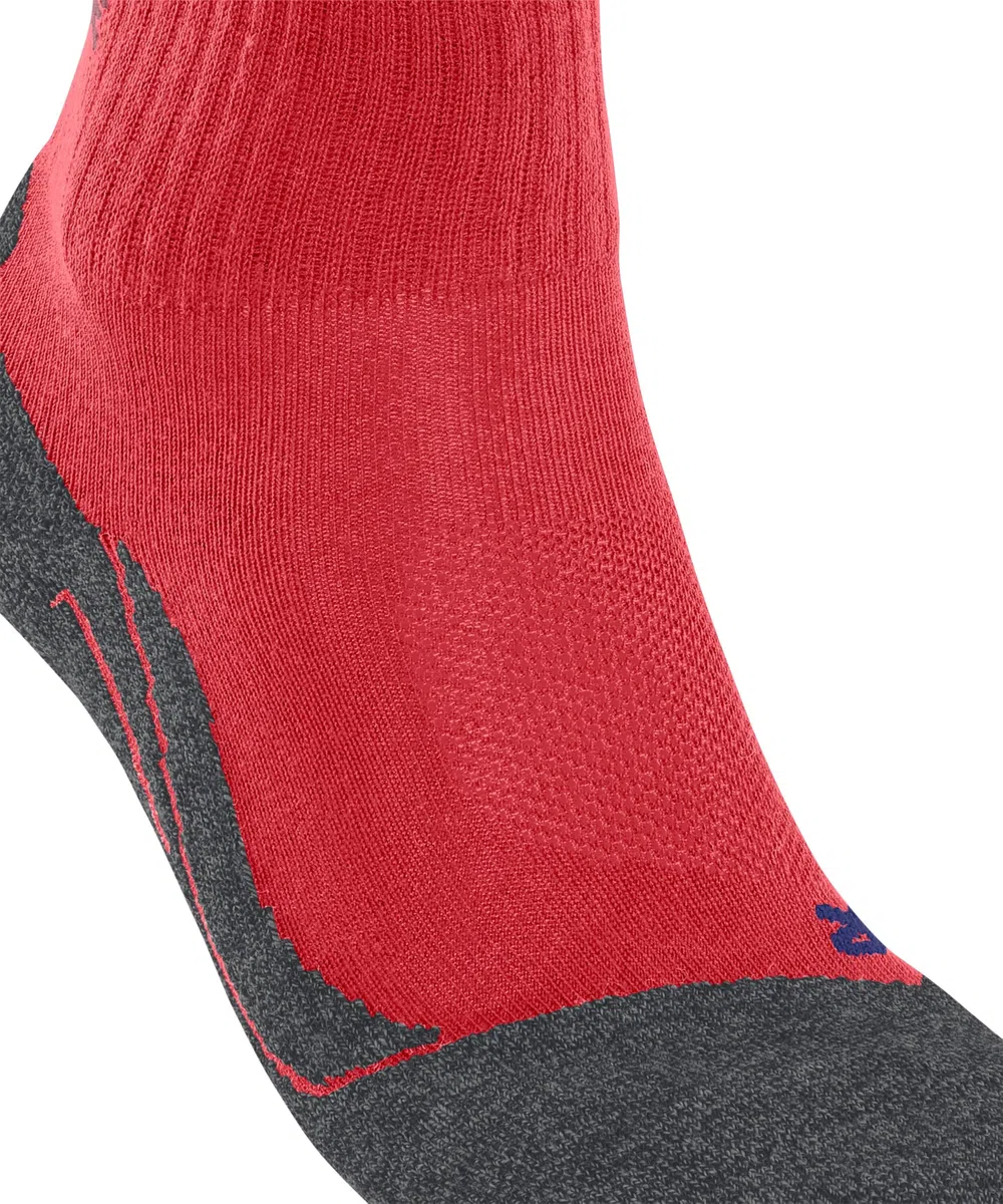 FALKE uomo TK2 Cool Short calzini da escursionismo imbottitura media antivesciche effetto di raffredamento calze trekking calde vegane traspiranti asciugatura rapida lyocell filo funzionale 1 paio