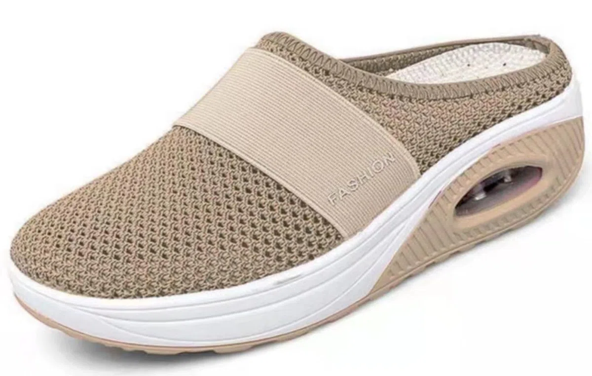 Scarpe Donna Traspiranti e Casual con Cuscino Antiscivolo da d'Aria Scarpe da Supporto per Arco in Rete per Scarpe da Passeggio
