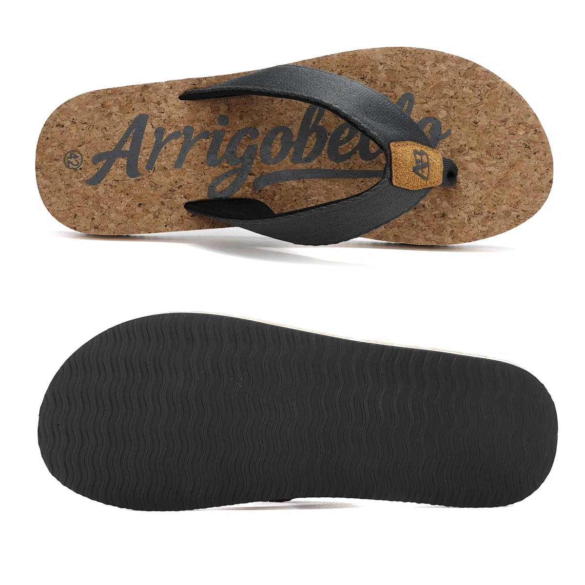 ARRIGO BELLO Infradito Uomo Pelle Ciabatte Eleganti Estive Sandali Mare Piscina Spiaggia Antiscivolo Flip Flops Taglia 41-46