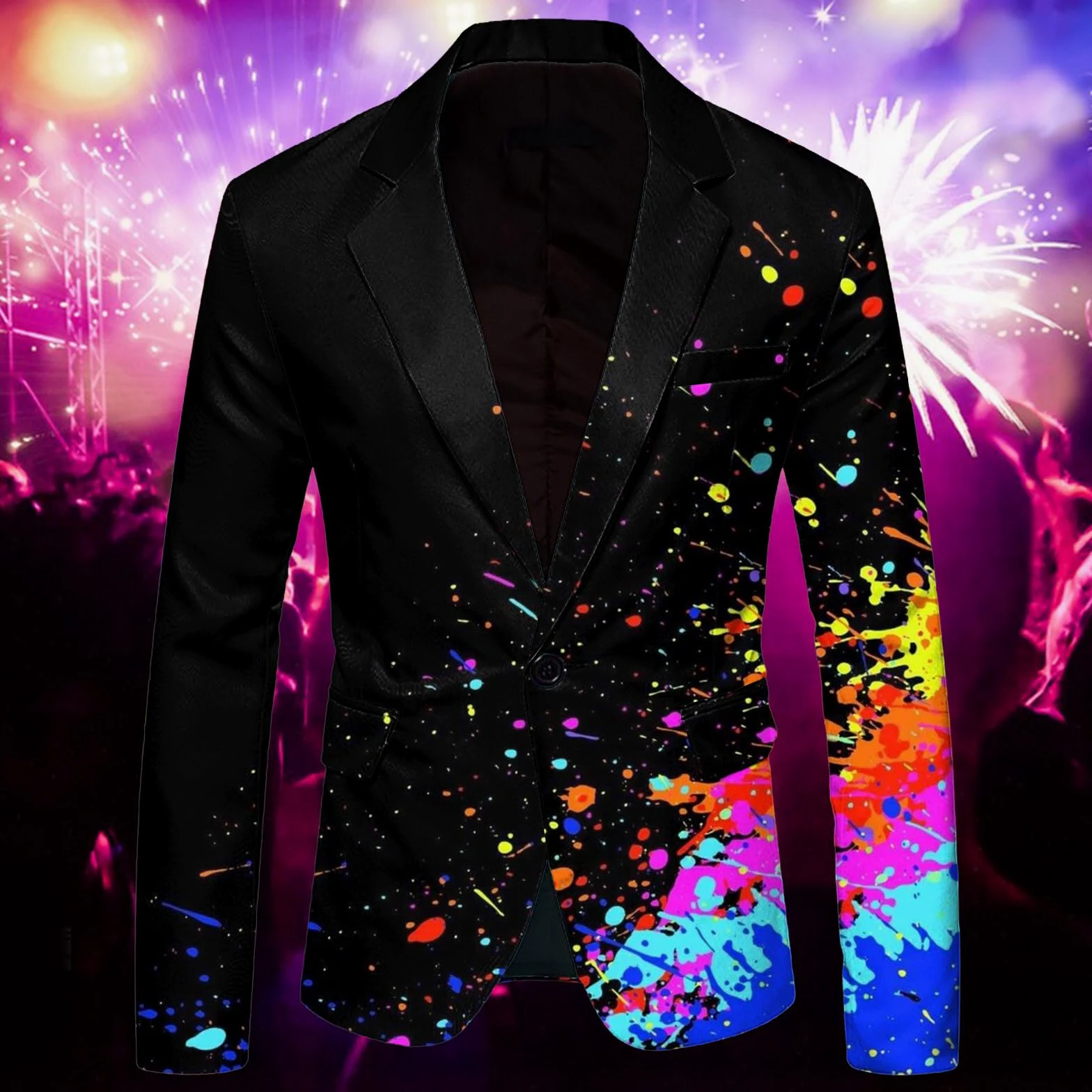 Blazer, giacca da uomo in tinta unita, con risvolto smoking regolare, slim con bottoni, per lavoro, per le mezze stagioni, elegante, sportiva, giacca estiva moderna