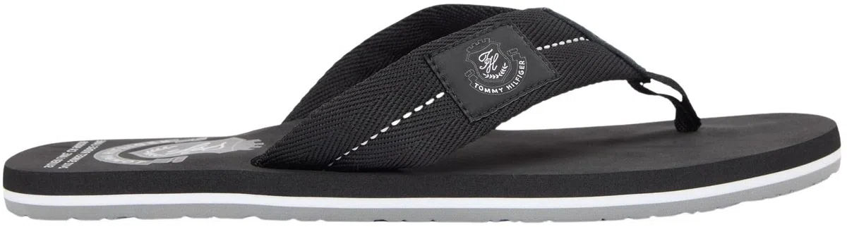 Tommy Hilfiger Patch Hilfiger Beach Sandal Fm0fm05804, Infradito Uomo