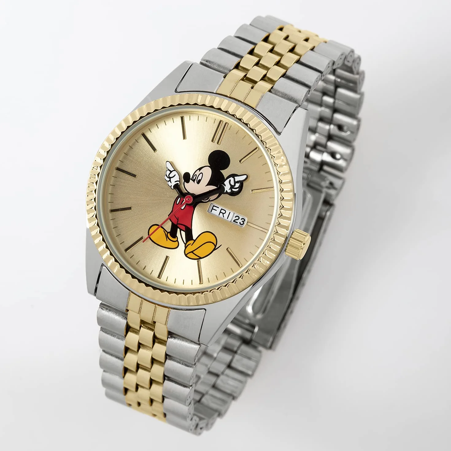 Disney Mickey Mouse MK8185 - Orologio da polso bicolore per bambini