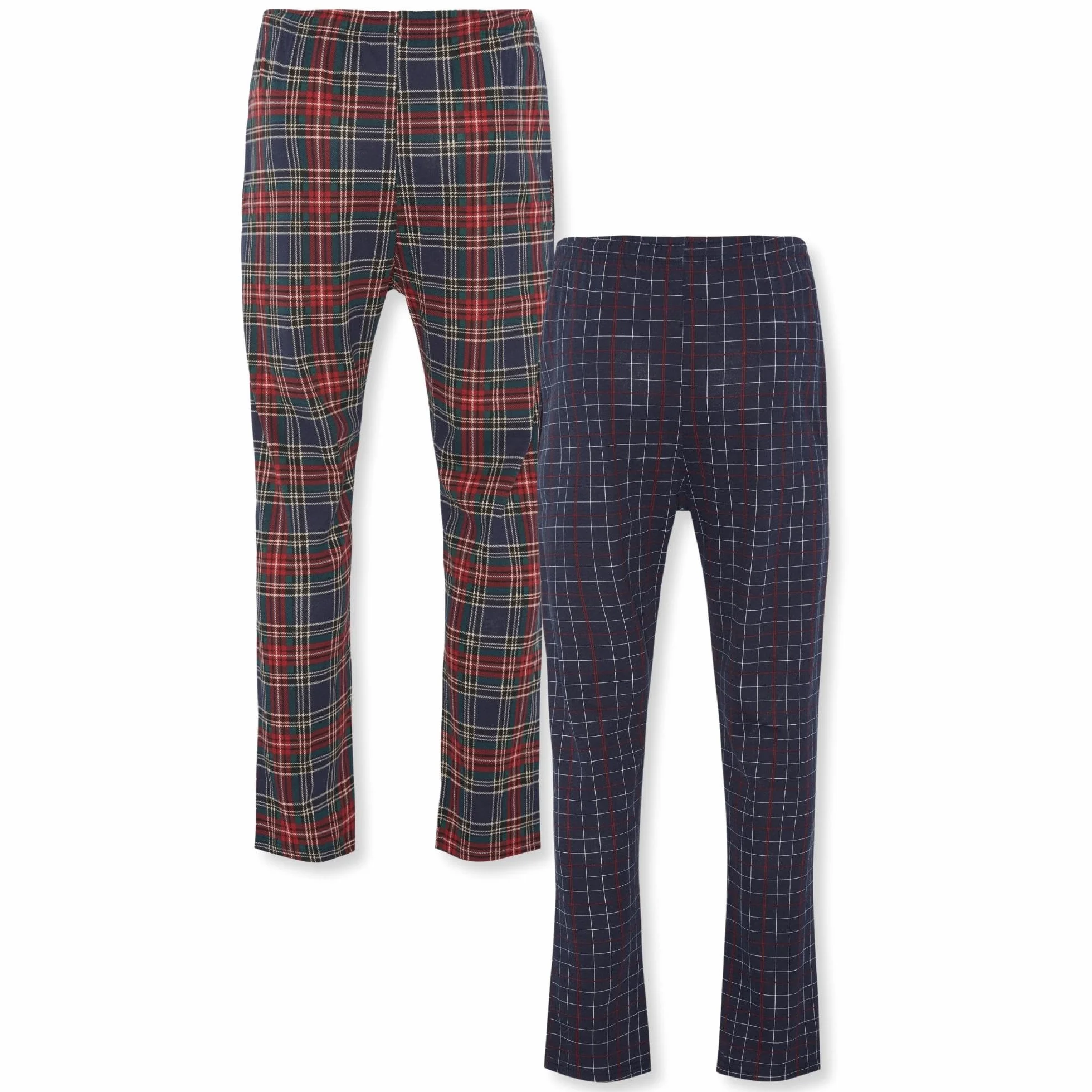 Pijama FM London para hombre paquete de 2 - Pantalones de pijama ligeros para hombre, ropa de dormir y ropa de dormir