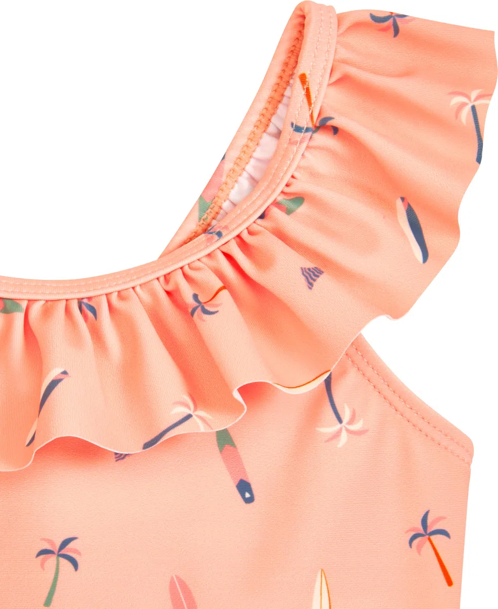 Playshoes Costume da Bagno per Bambina, tavola da Surf Rosa, 86-92