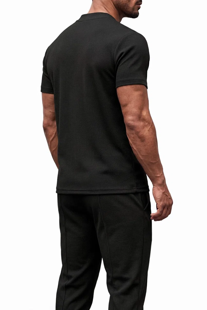 Tuta Uomo Completa Tute da Ginnastica Tuta Sportiva Uomo per Palestra Abbigliamento Casual Estiva