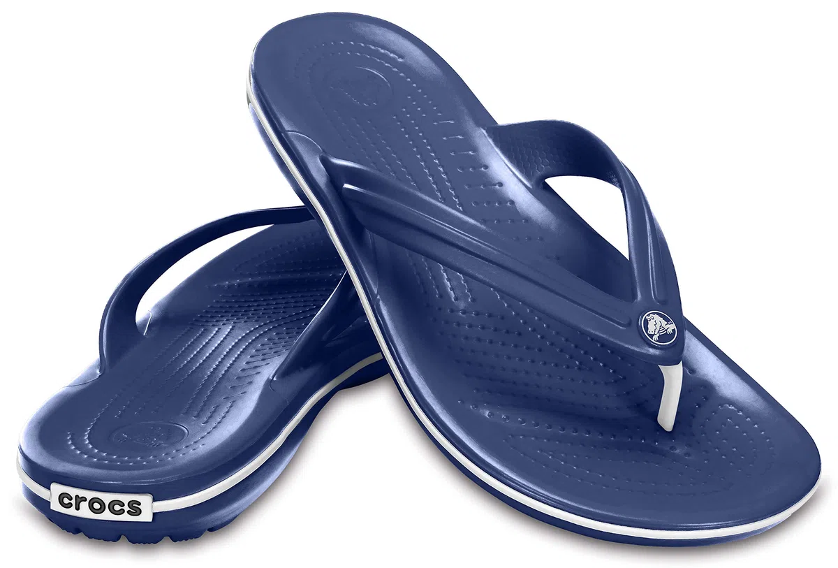 Crocs Crocband Flip, Infradito Unisex - Adulto, Navy, 43/44 EU