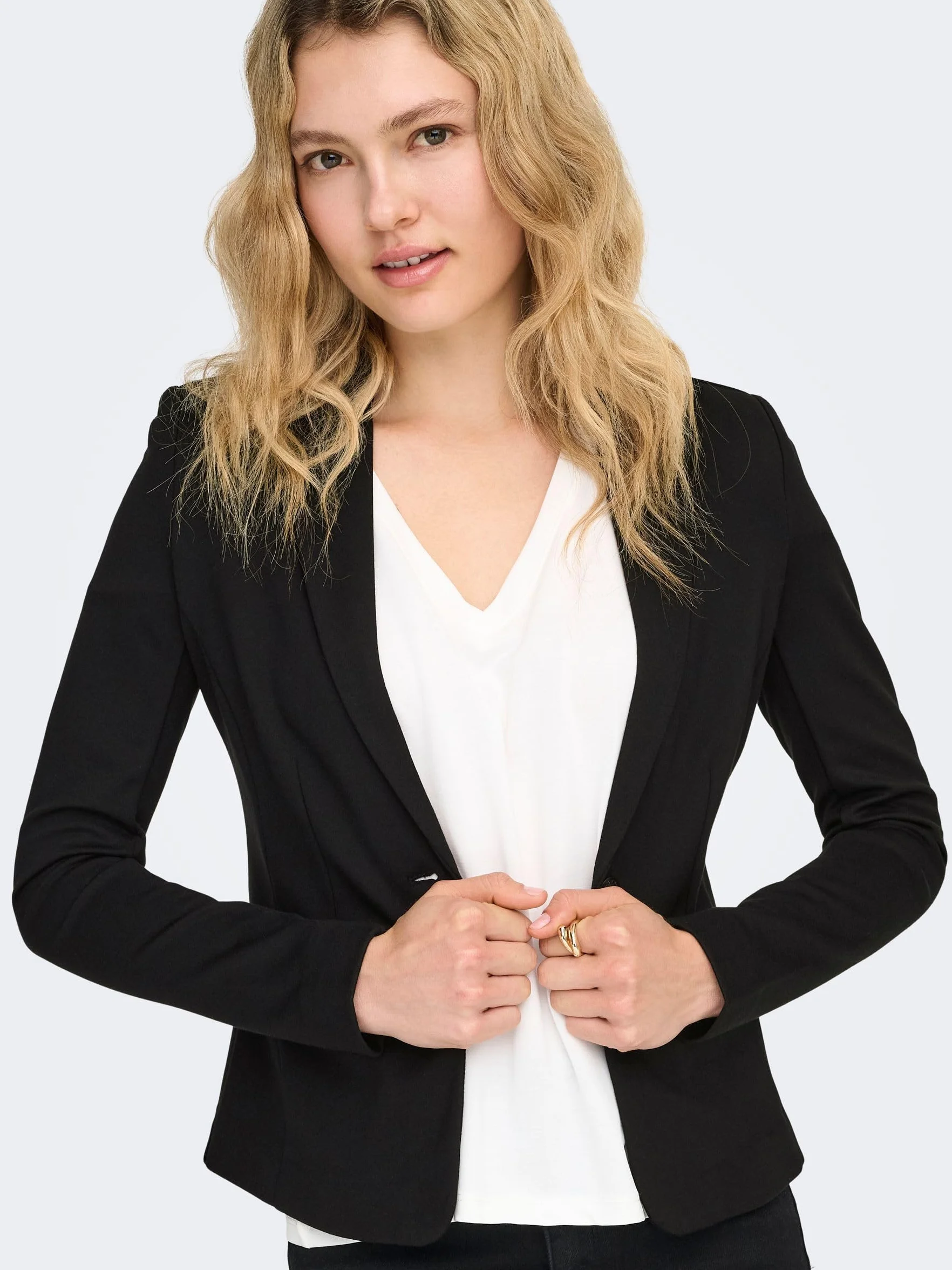 Only Onlpoptrash Blazer TLR Noos Blazer Midi con vestibilità Regolare Donna (Pacco da 1)
