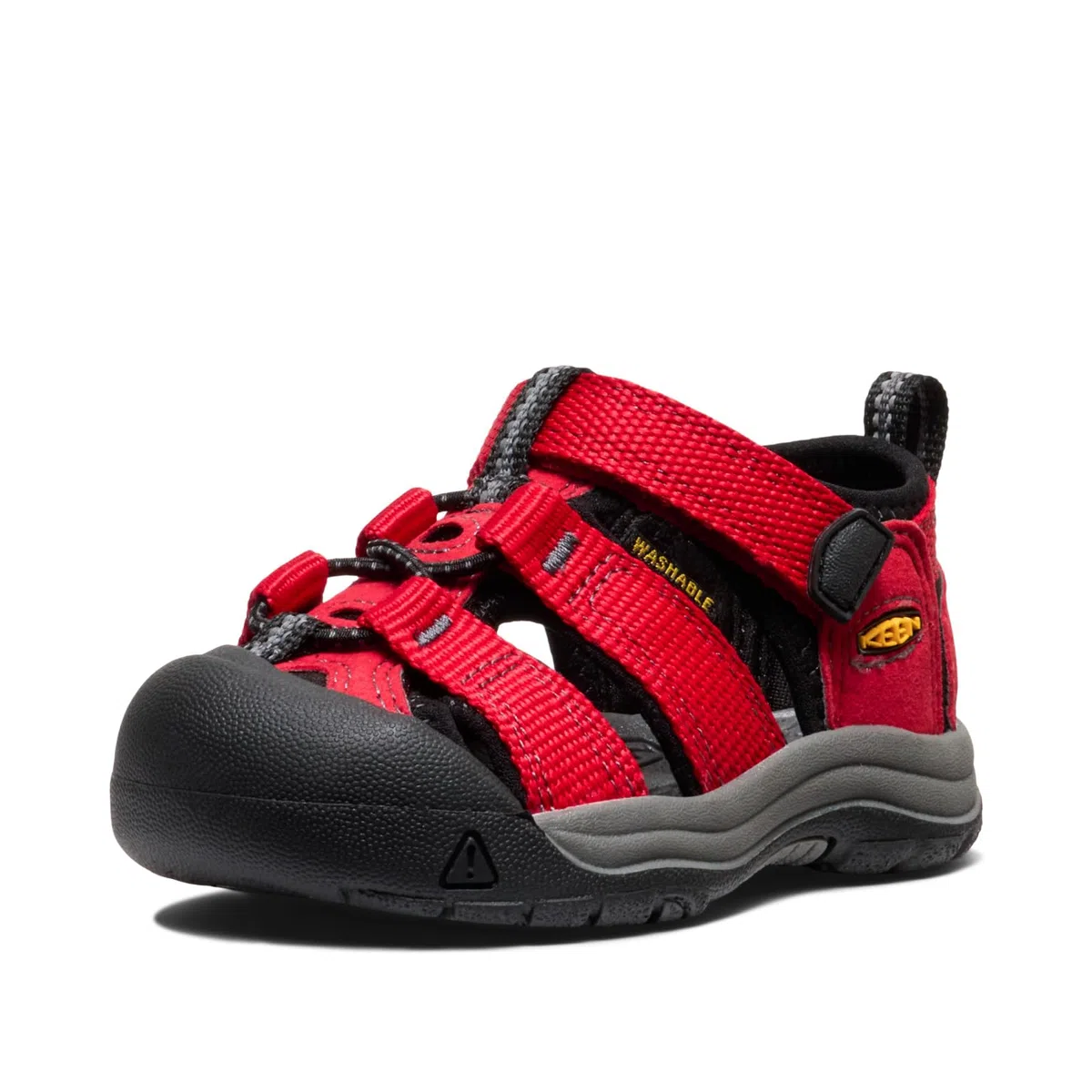 KEEN Newport H2 Sandali per bambini, Ribbon Red/Gargoyle, 23 EU