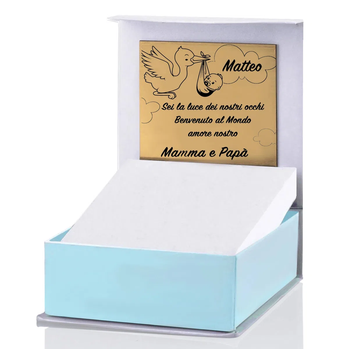 Sakrami Bracciale Argento 925 Bimbo Cordoncino Azzurro Pallone da Calcio Piastrina Incidibile Kids Collection + Confezione Regalo Personalizzata - Braccialetto per Nascita Comunione o Battesimo