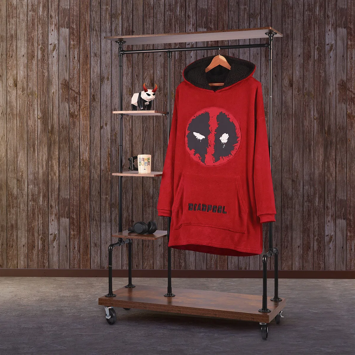 Marvel Felpa Uomo con Cappuccio Felpe Oversize Uomo in Pile Supereroi Avengers Captain America