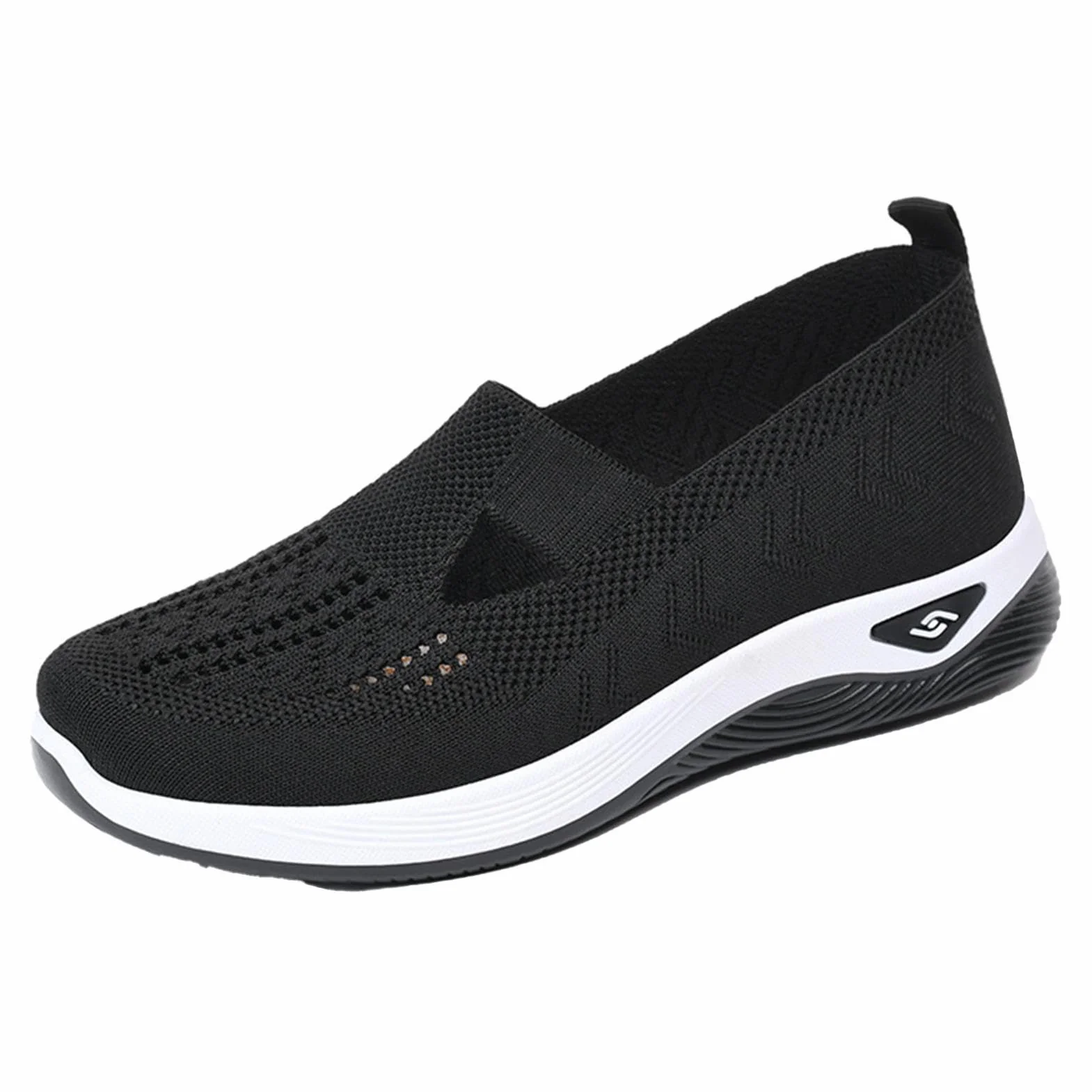 Sneakers ortopediche da donna - Scarpe senza lacci da donna con supporto per l'arco