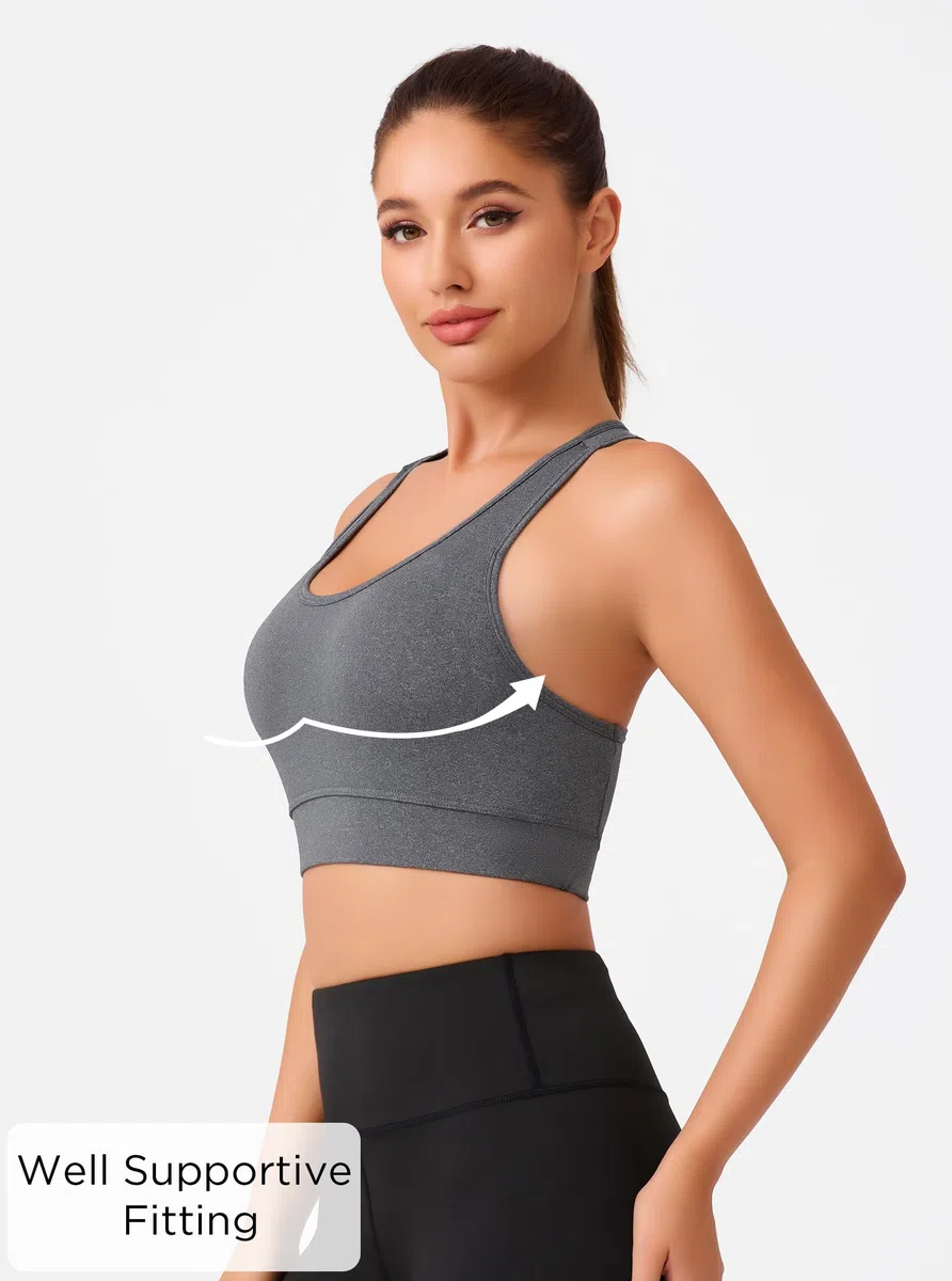 HBselect Set da Reggiseno Sportivo Donna Assorbente Reggiseno in Pizzo Bra Donna Morbido e Traspirante Reggiseno Senza Ferretto e Senza Cuciture Reggiseno Sportivo con Imbottito