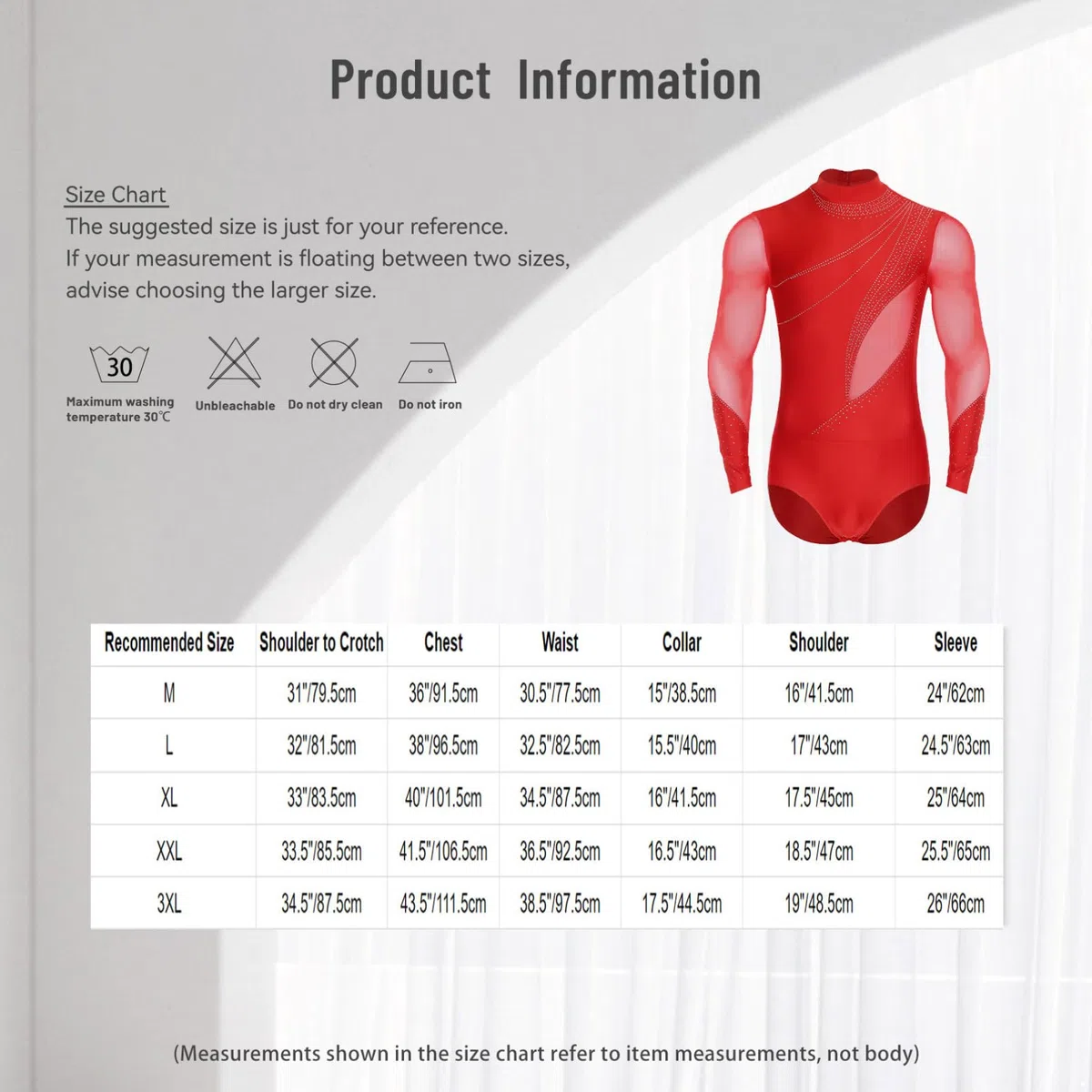 dPois Uomo Body da Ballo Latino Americano Tango Body Danza Classica Standard Moderna Manica Lunga Balletto Leotards Costume Danza Samba Rumba Salsa Prestazioni