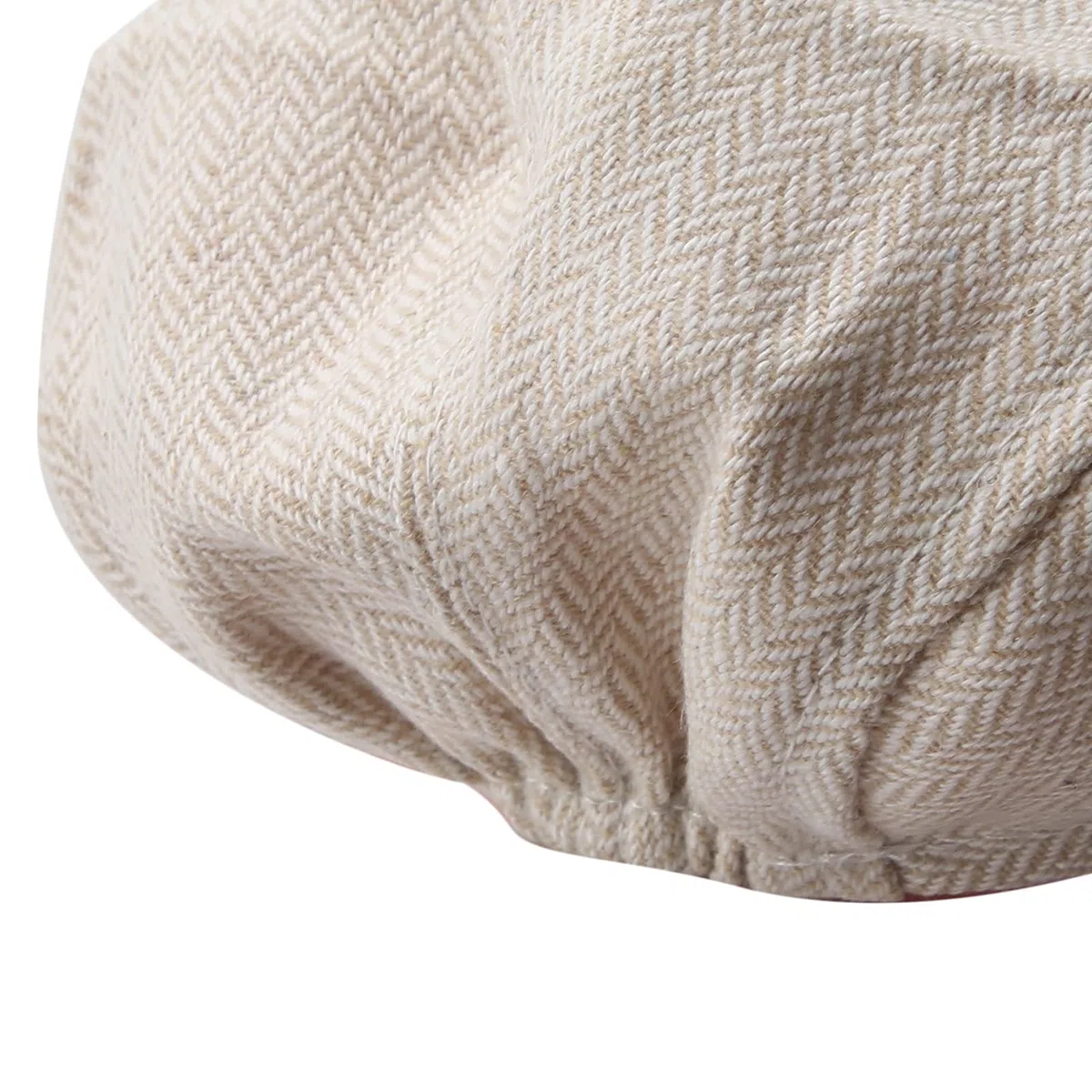 Cappello da Gentiluomo con Berretto Piatto Papillon Fotografia Prop Neonato Fotografia Puntelli Cappello con Papillon Set(Beige)