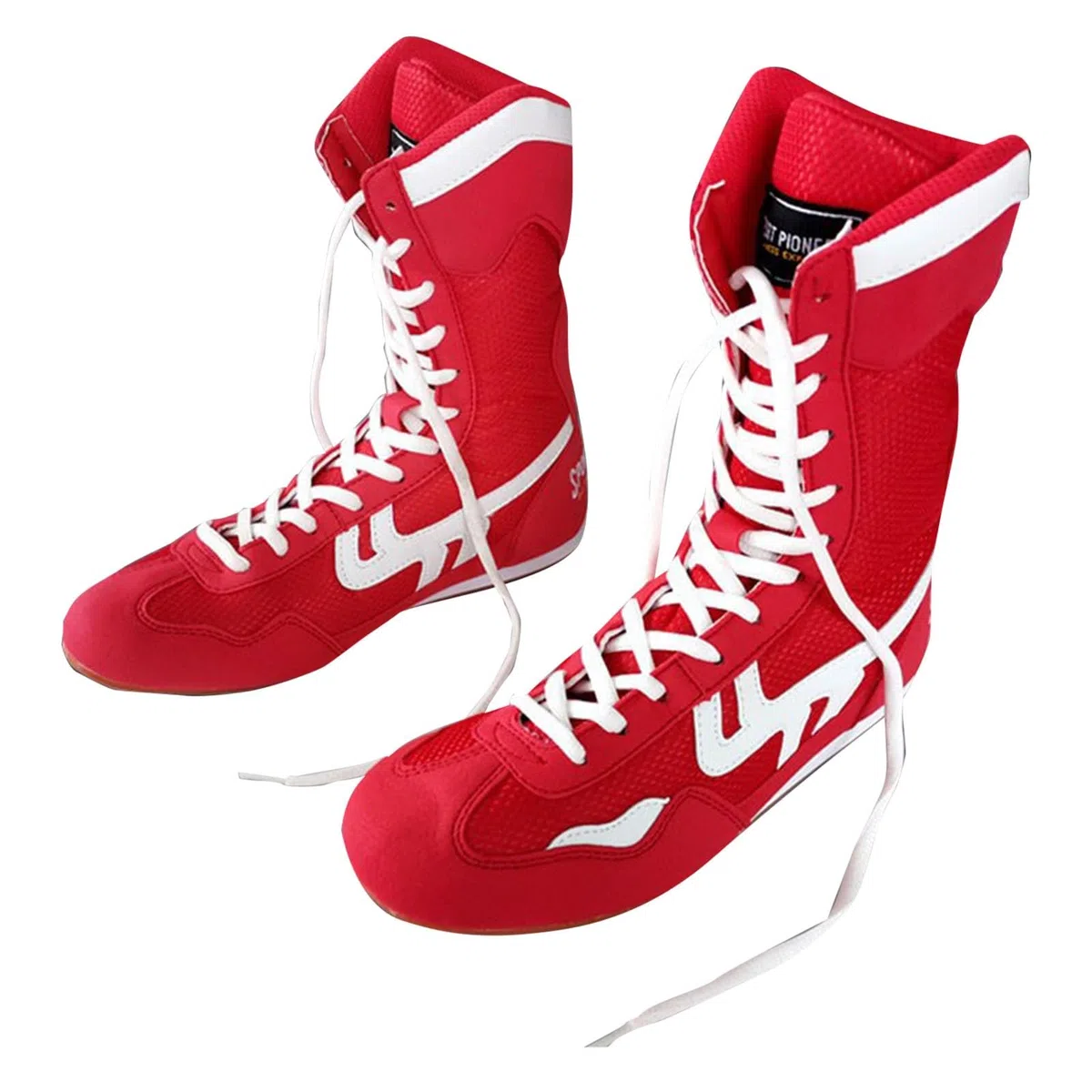 Scarpe da boxe High Top Training Wrestling Stivali Lunghi Scarpe da Boxe Scarpe da Gare Formazione Sneaker Scarpe Uomo
