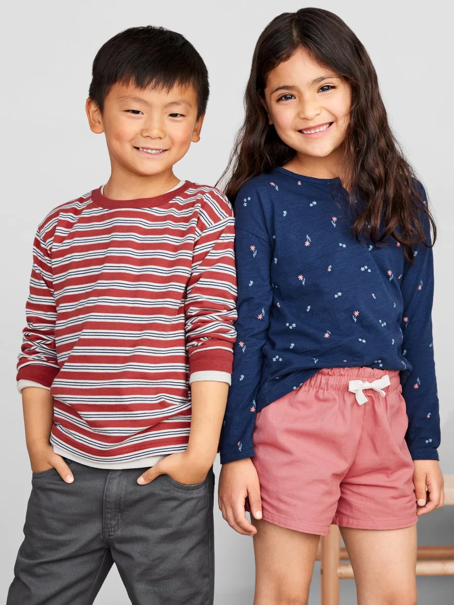 Simple Joys by Carter's - Knit Shorts, Pack of 2, Pantaloncini Bambine e Ragazze