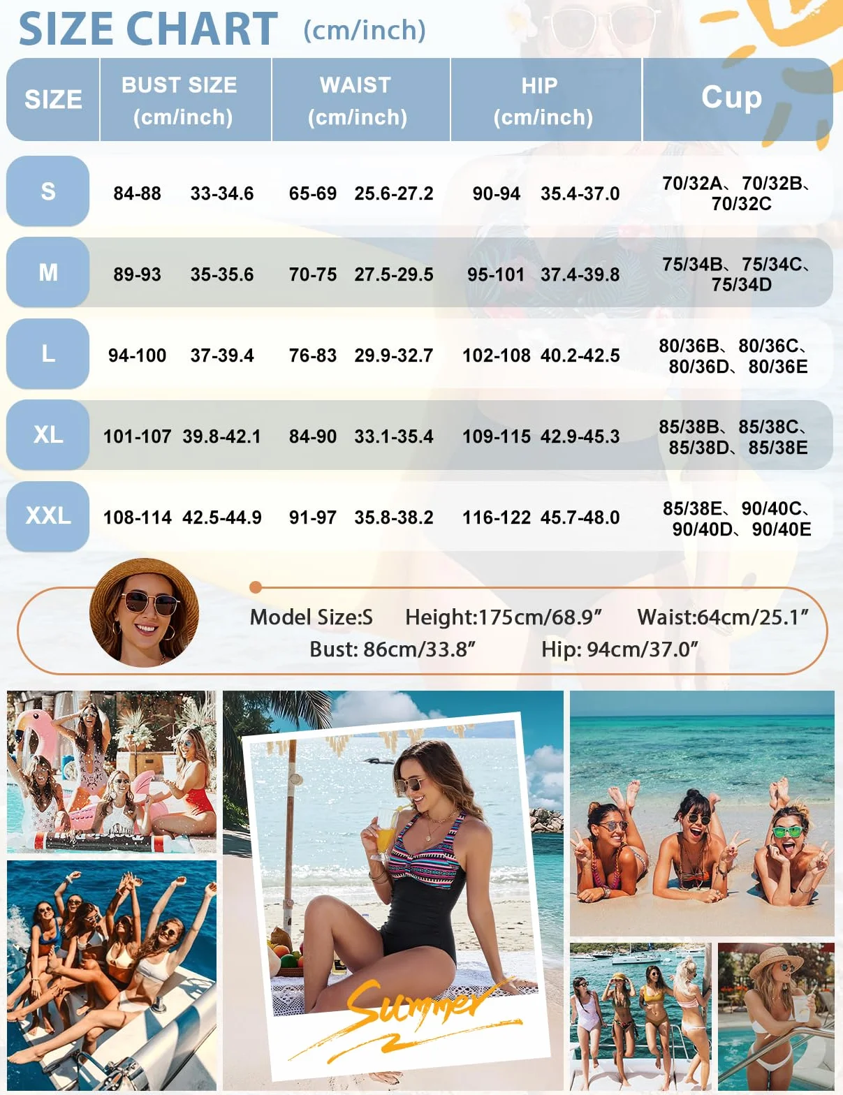 Costume da Bagno Donna Intero Costumi per Taglie Forti Contenitivo Curvy Piscina Mare Modellare Controllo della Pancia Monokini Push Up Vintage