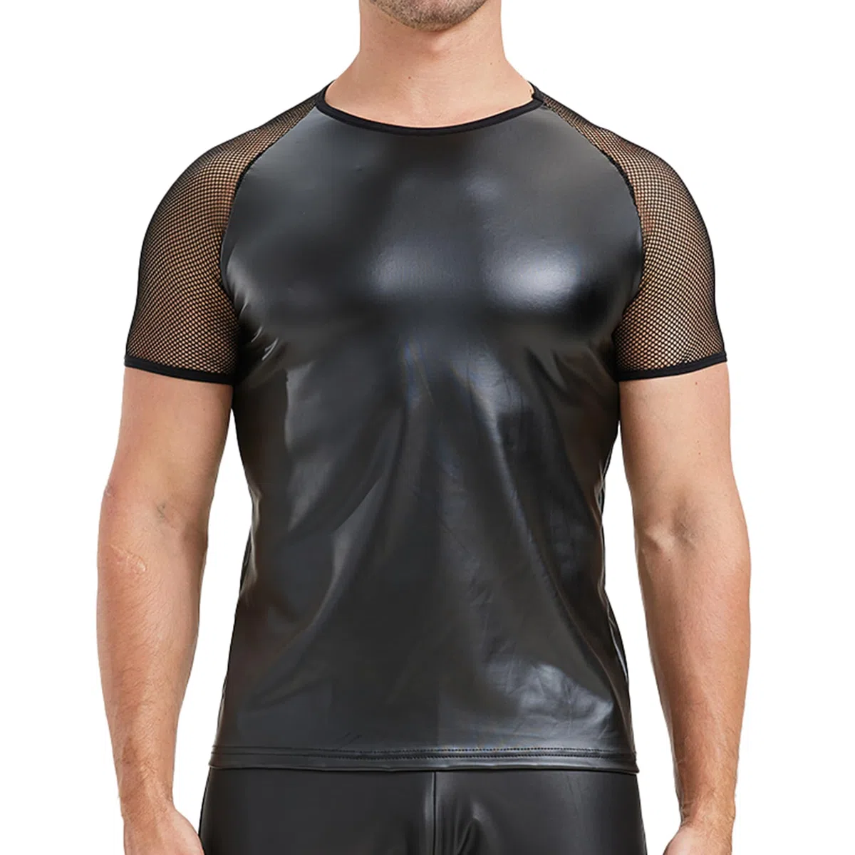 QiaTi Mens Athletic Supporters Wrestling Boxer Tuta Mesh Traspirante Tuta Sport Tuta Intimo Palestra Tuta