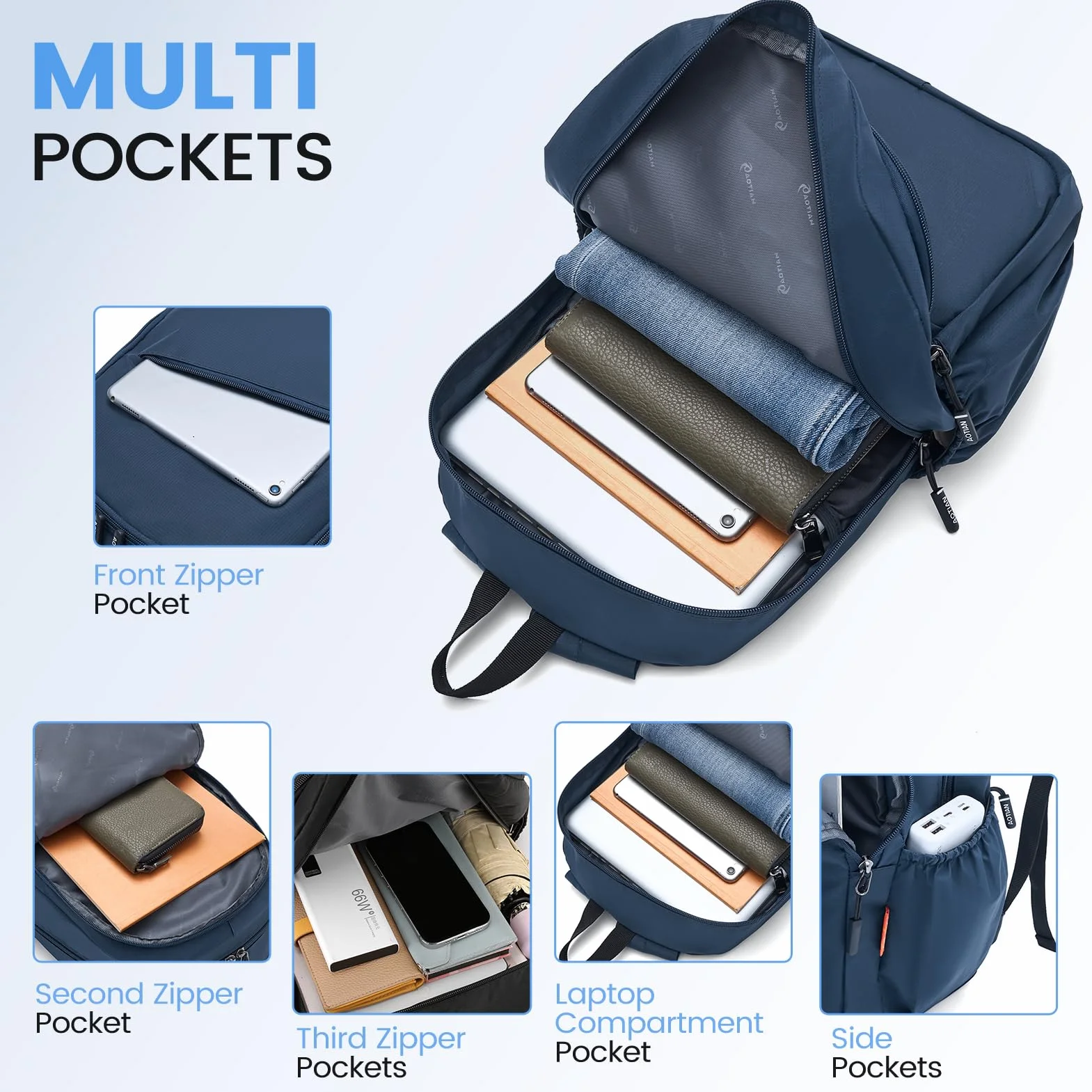 Bagaglio a Mano 40x15x30 per Wizzair Zaino da Viaggio Aereo 18L Piccolo Borsa da Cabina per Voli Zaino Borsa Zainetto Impermeabile per Scuola Trekking Lavoro