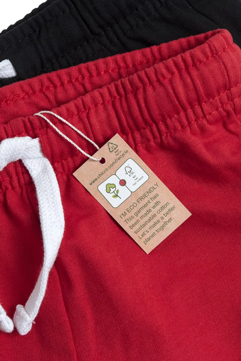 Chicco, Set Pantaloni Bambino, Pantaloni Lunghi in Felpa, Comodi e Sportivi, Lavabili in Lavatrice, Abbigliamento Bambino, Designed in Italy