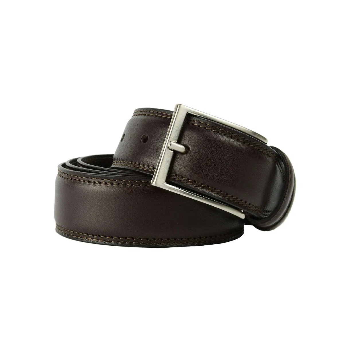 Conte Massimo Cintura Uomo In Vera Pelle, Made in Italy, Accorciabile