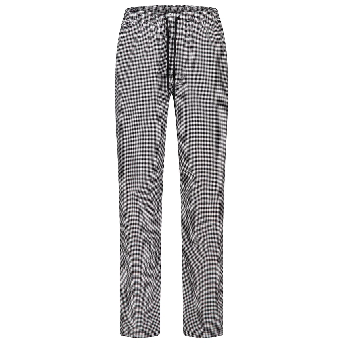 PALLTEX Alfredo Pantaloni Cuoco Uomo/Donna 100% Cotone Pantaloni Cucina con Coulisse, Vita Regolabile EN 13688