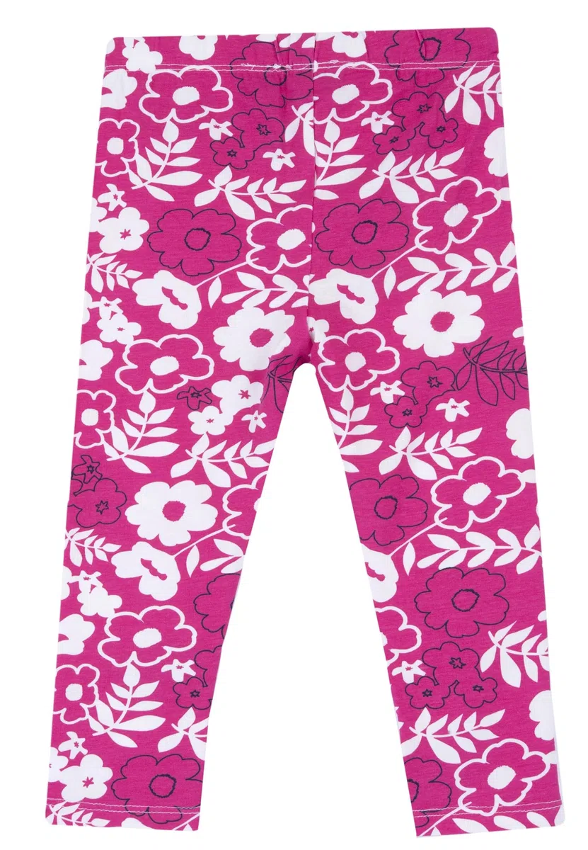 Chicco, Leggings Bambina, Set di 3 Pantaloni Leggings Stile Capri, in Morbido Cotone, Abbigliamento Bambina, Designed in Italy
