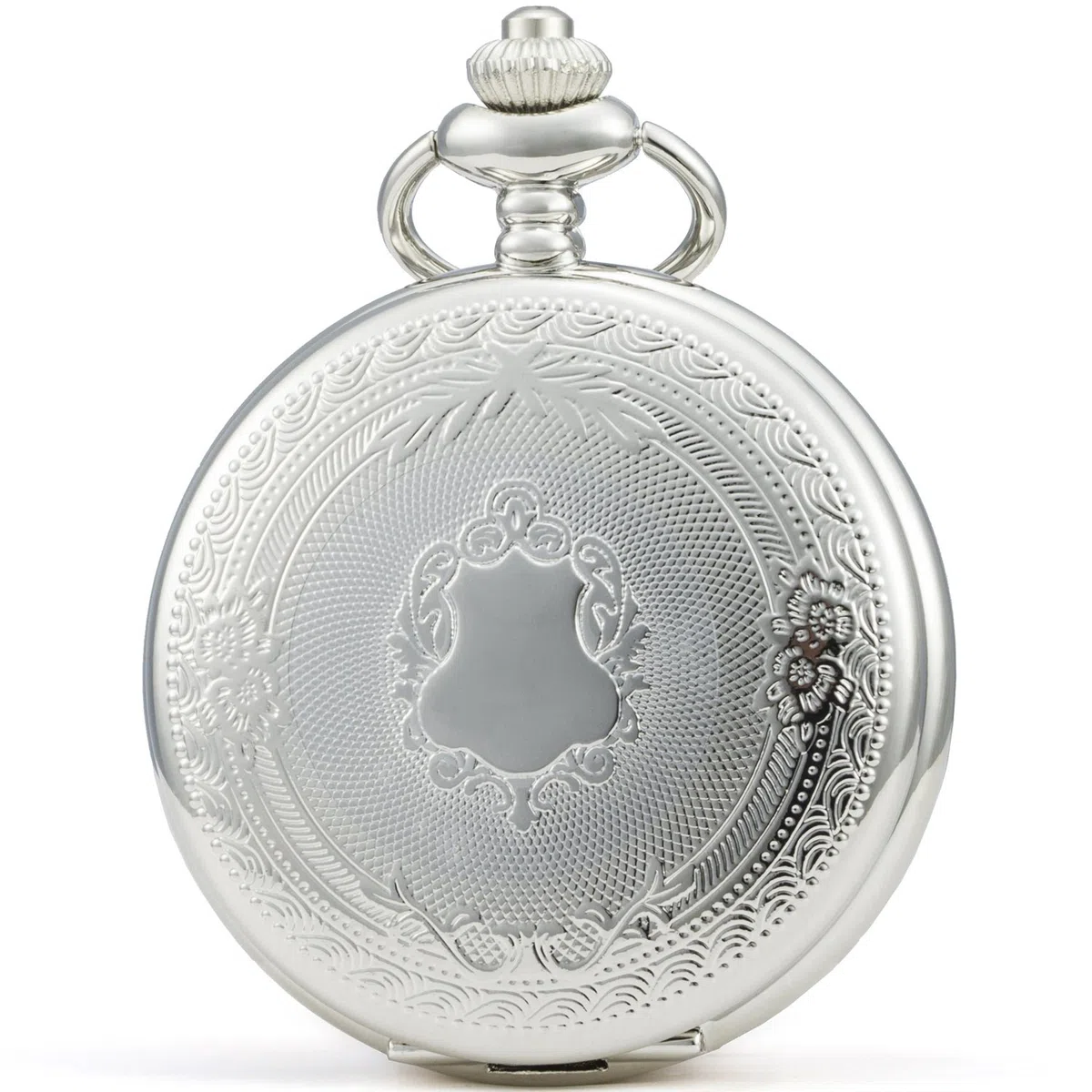 SEWOR classico modello vento meccanico della mano orologio da tasca + scatola regalo in pelle Best