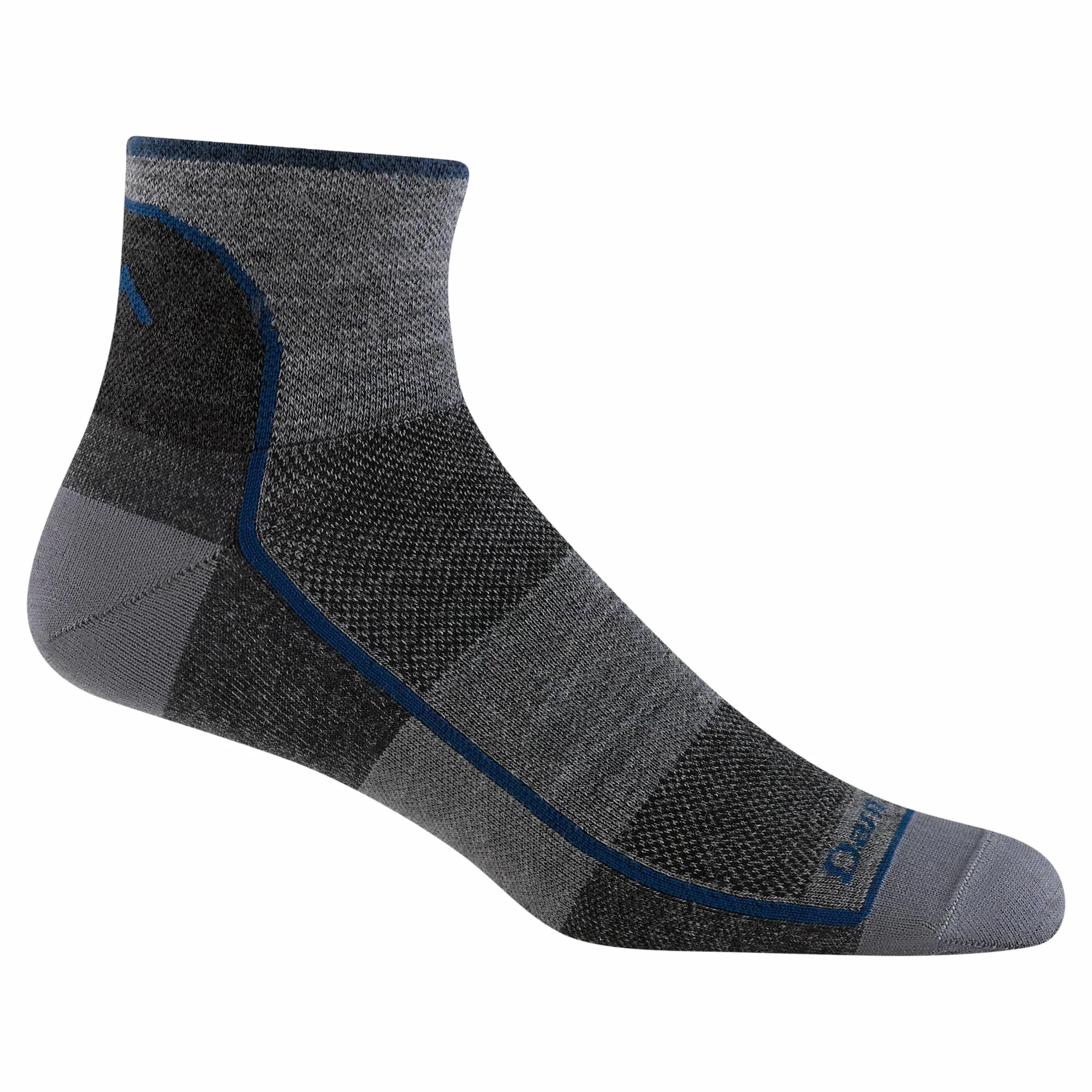 Darn Tough - Calzini da Corsa da Uomo al Quarto Leggeri (Stile 1715)