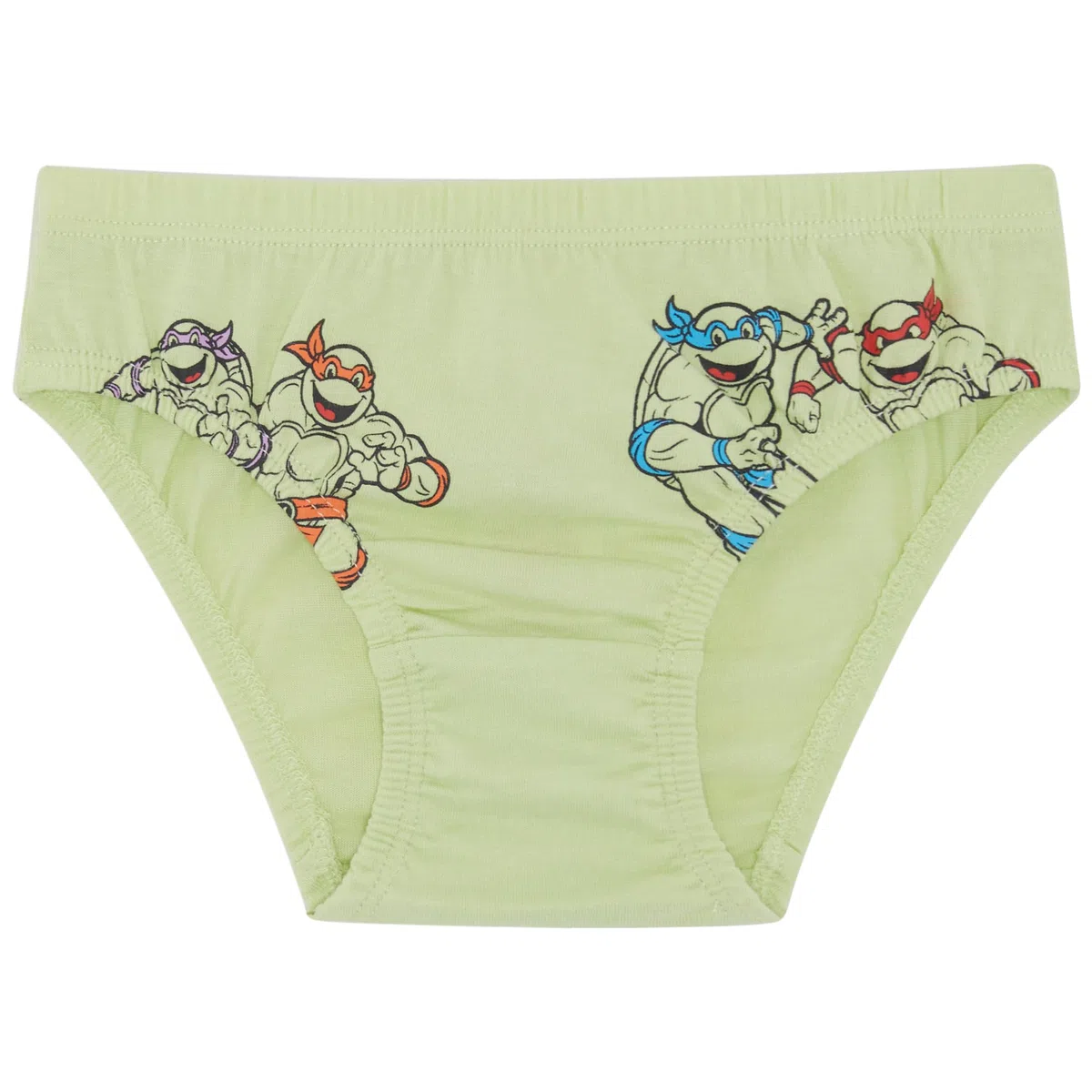 Teenage Mutant Ninja Turtles Tartarughe Ninja alla riscossa Confezione da Cinque Slip TMNT - 100% Cotone