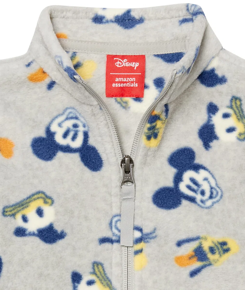 Amazon Essentials Bambini e Ragazzi Giacca in Pile con Collo a Lupetto con Cerniera Intera