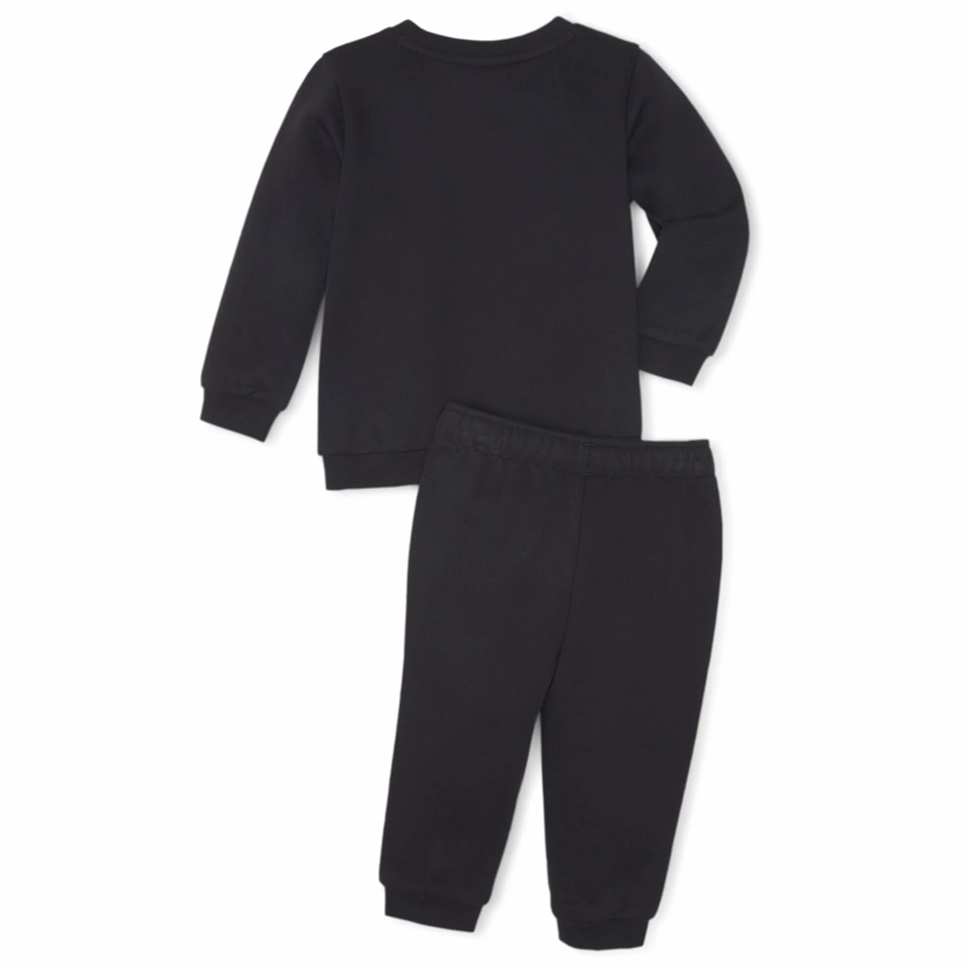 PUMA Minicats Ess Crew Jogger Fl Tuta sportiva Unisex - Bimbi 0-24 (Pacco da 1)