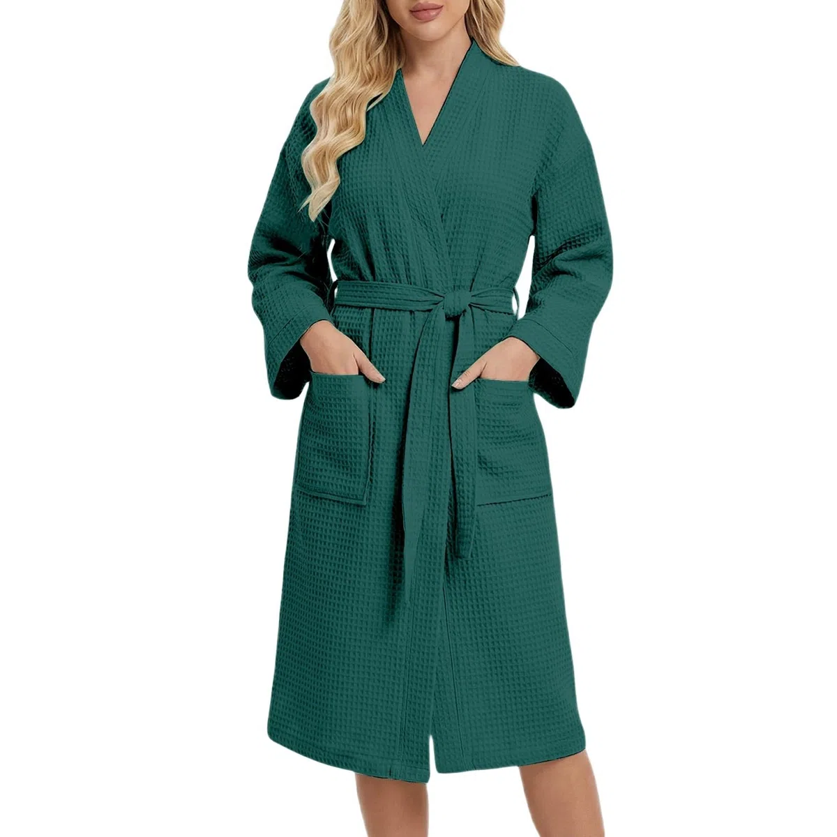 Generisch Accappatoio da donna e uomo, unisex, leggero, ad asciugatura rapida, morbido e morbido, in negligee oversize