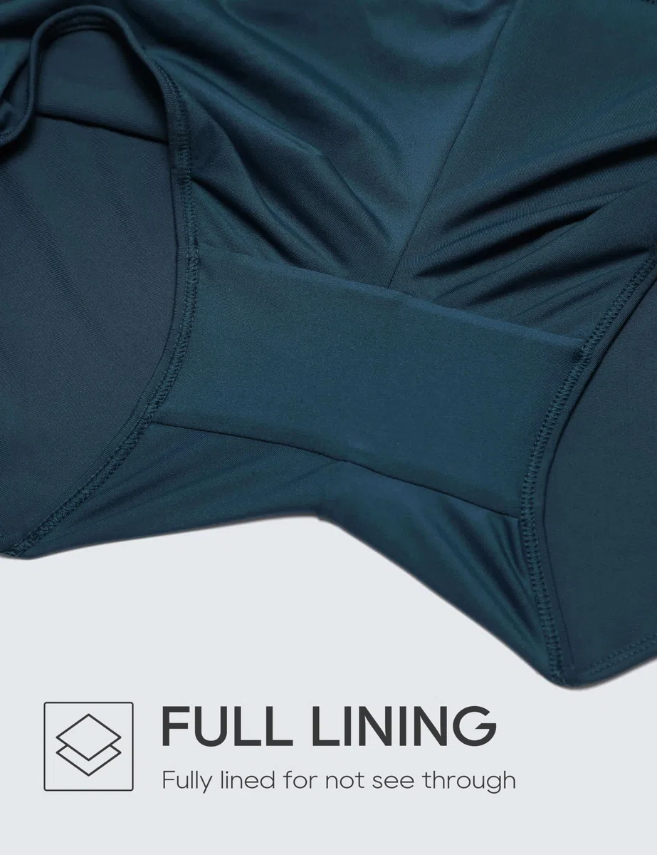 CRZ YOGA Da Donna Pantaloncini da Bagno da 7.6 cm - Shorts da Surf a Vita Alta Asciugatura Veloce Vestito da Bagno Ragazzo Delfino