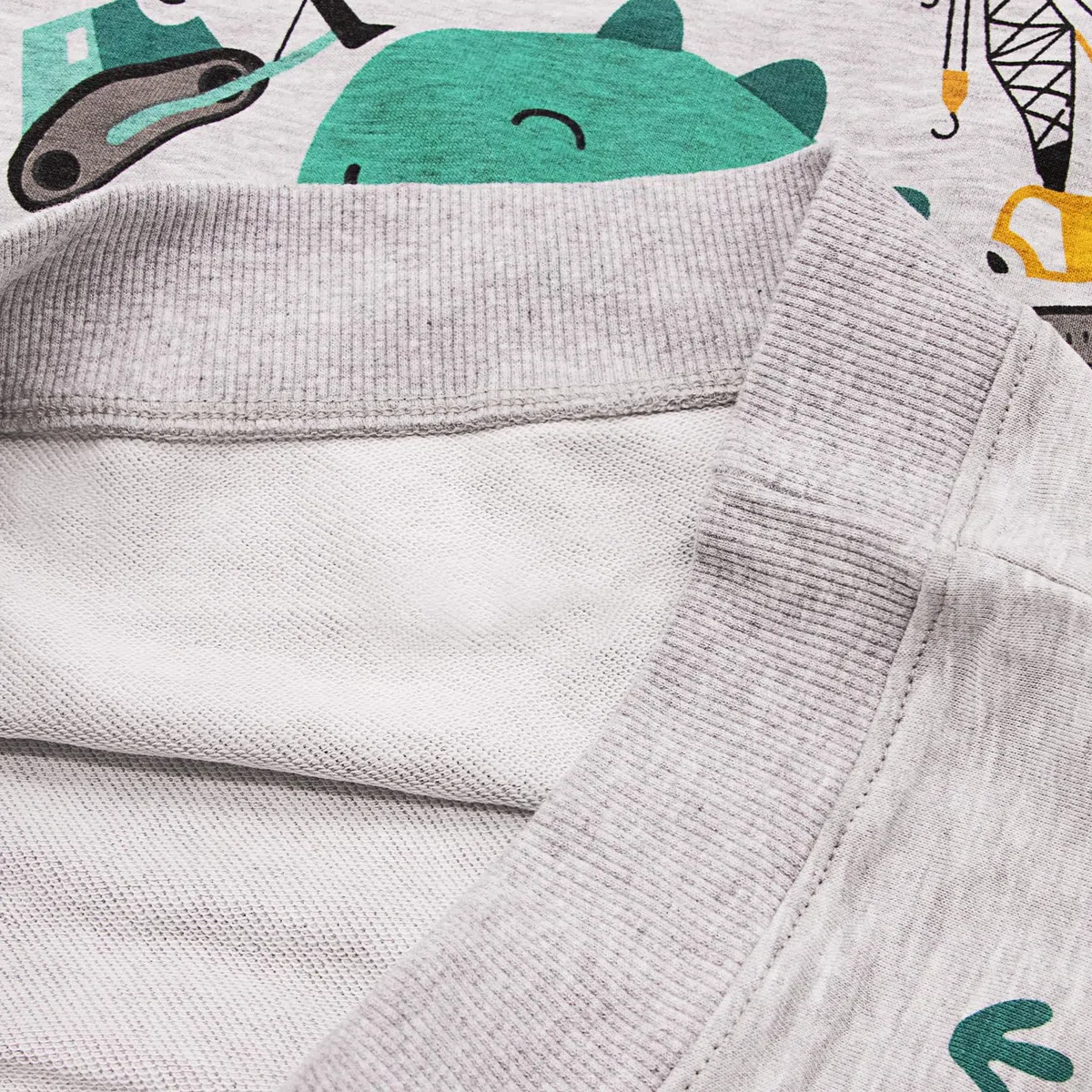 Tuta Sportiva Ragazzo Cotone Bambini Abbigliamento Sportivo Manica Lunga Maglieria Abiti Felpa Pantaloni Sweatshirt Jogging Autunno Inverno Primavera Suit Animale Stampa Bambino 2-7 Anni