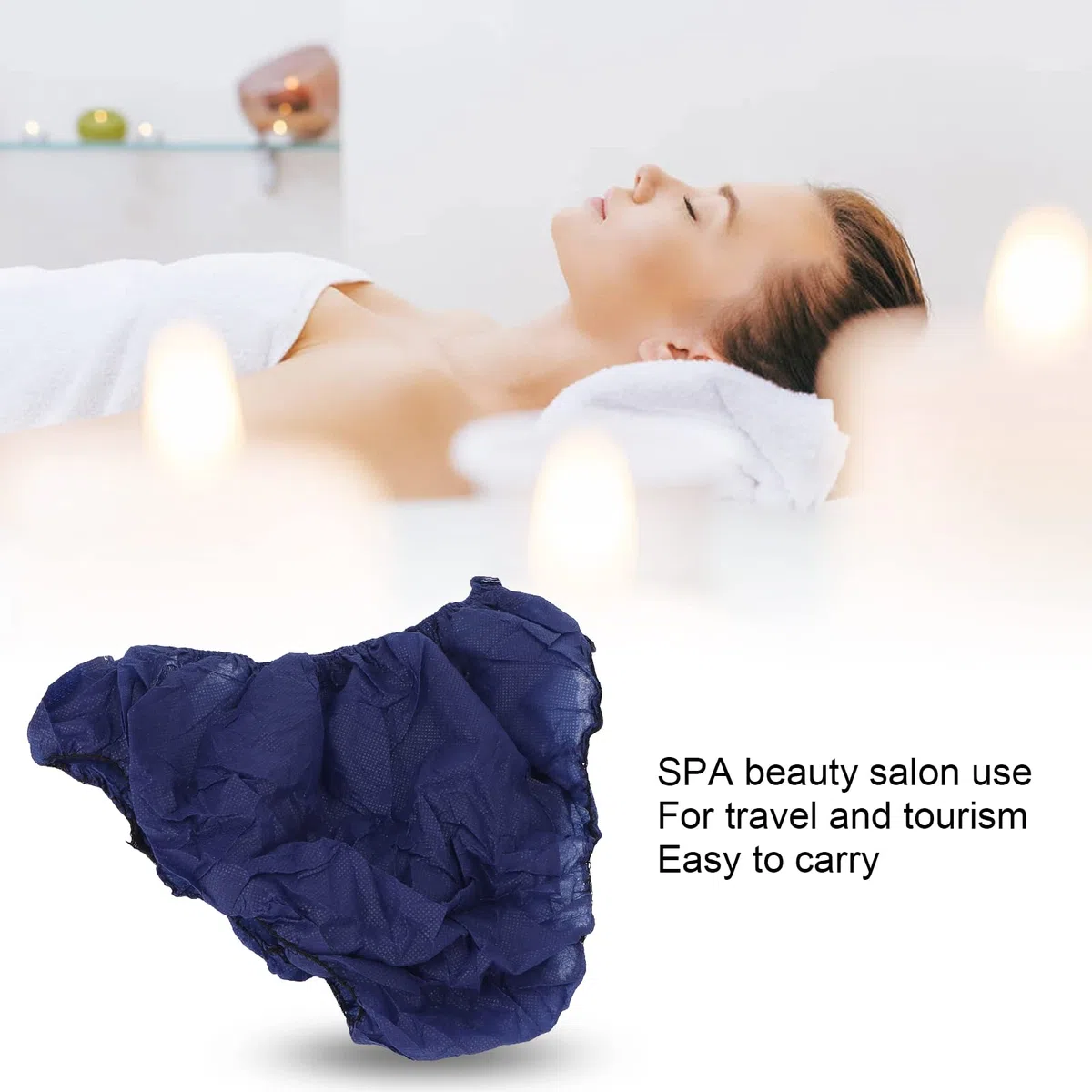 50 Pezzi di Biancheria Intima Usa e Getta, Biancheria Intima per Incontinenza per Uomo Donna, Slip Monouso Multiuso per Viaggi in Ospedale, Mutandine da Viaggio in Cotone Intimo