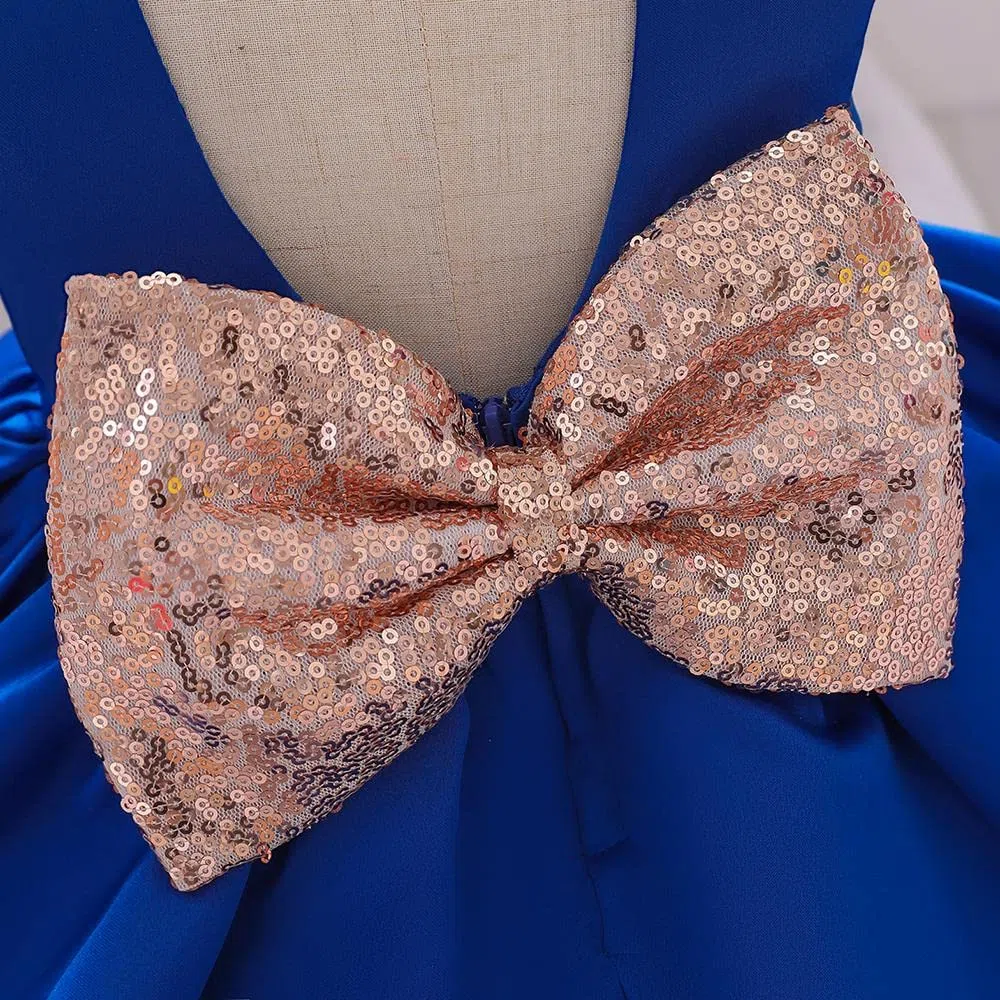 Lito Angels Vestito Damigella Abito da Festa Cerimonia Elegante con Fascia per