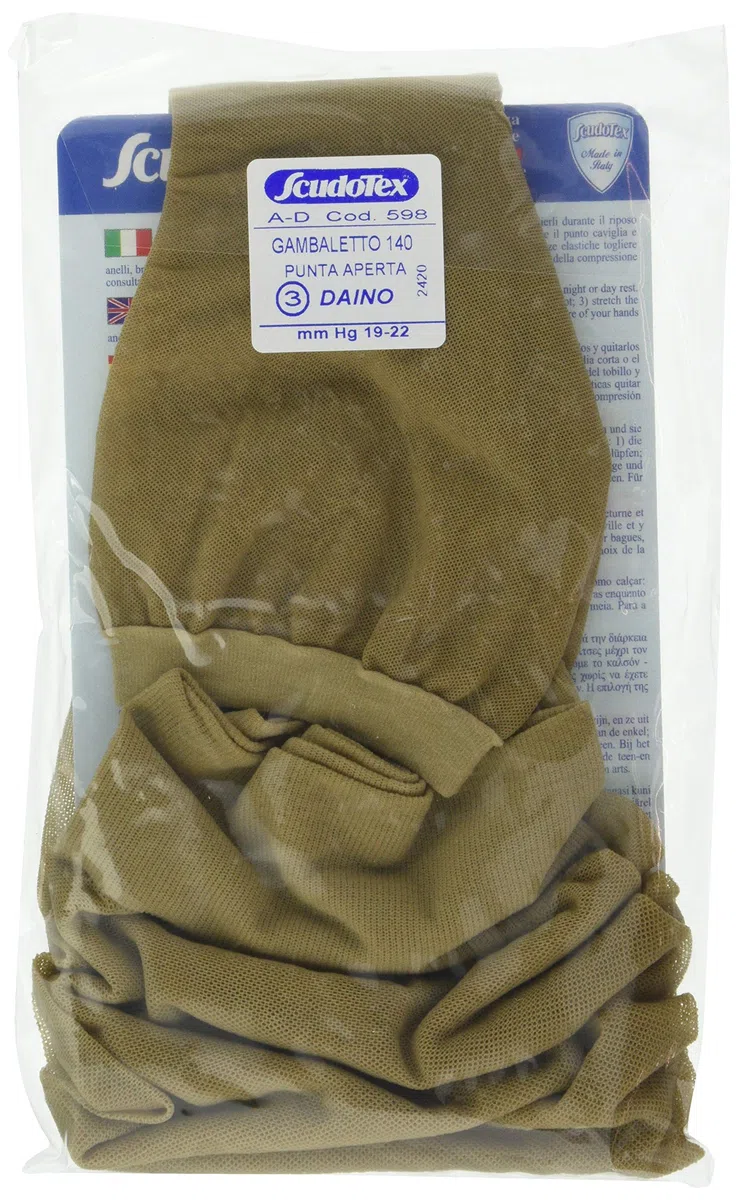 Scudotex Gambaletto Open, Daino, 140 Denari, Misura 3,1 Confezione da 2 pezzi