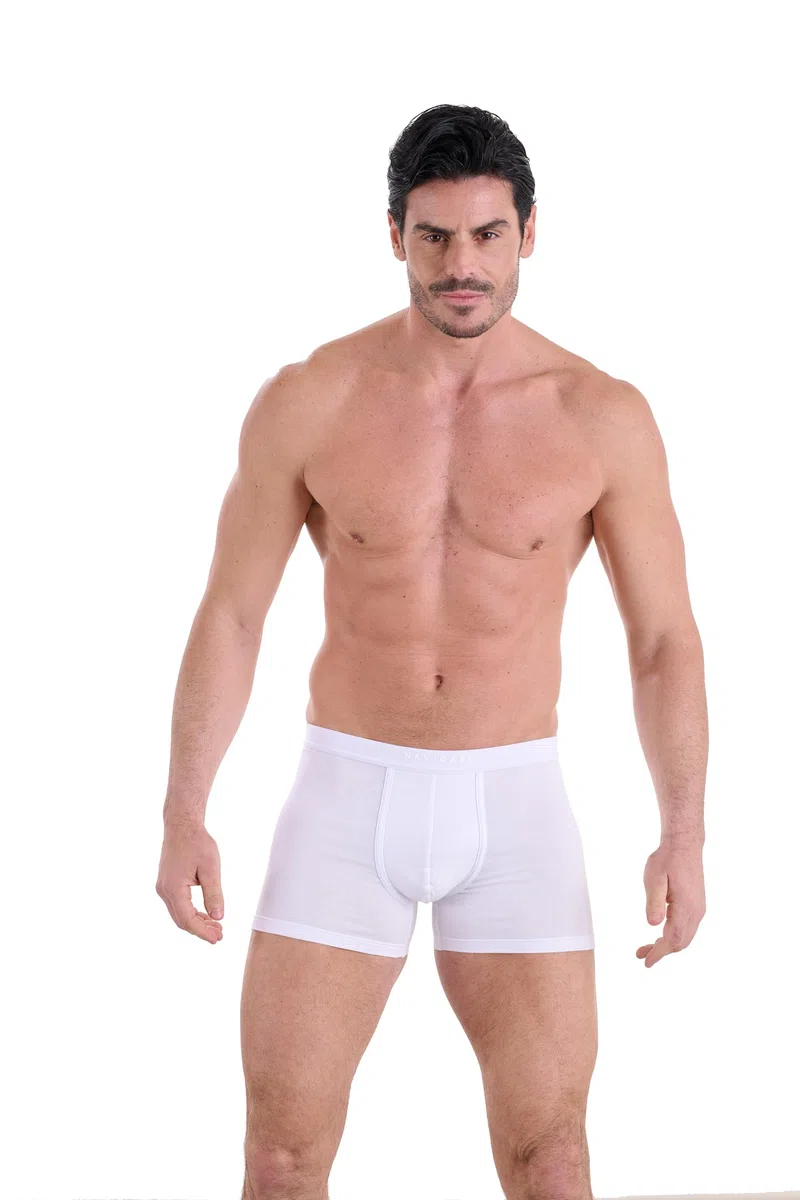 Navigare Boxer Uomo – Pack da 6 – Jersey Cotone Elasticizzato – Nuova Collezione 2025 – Bianco/Nero/Assortiti Boxer Uomo (Pacco da 6)
