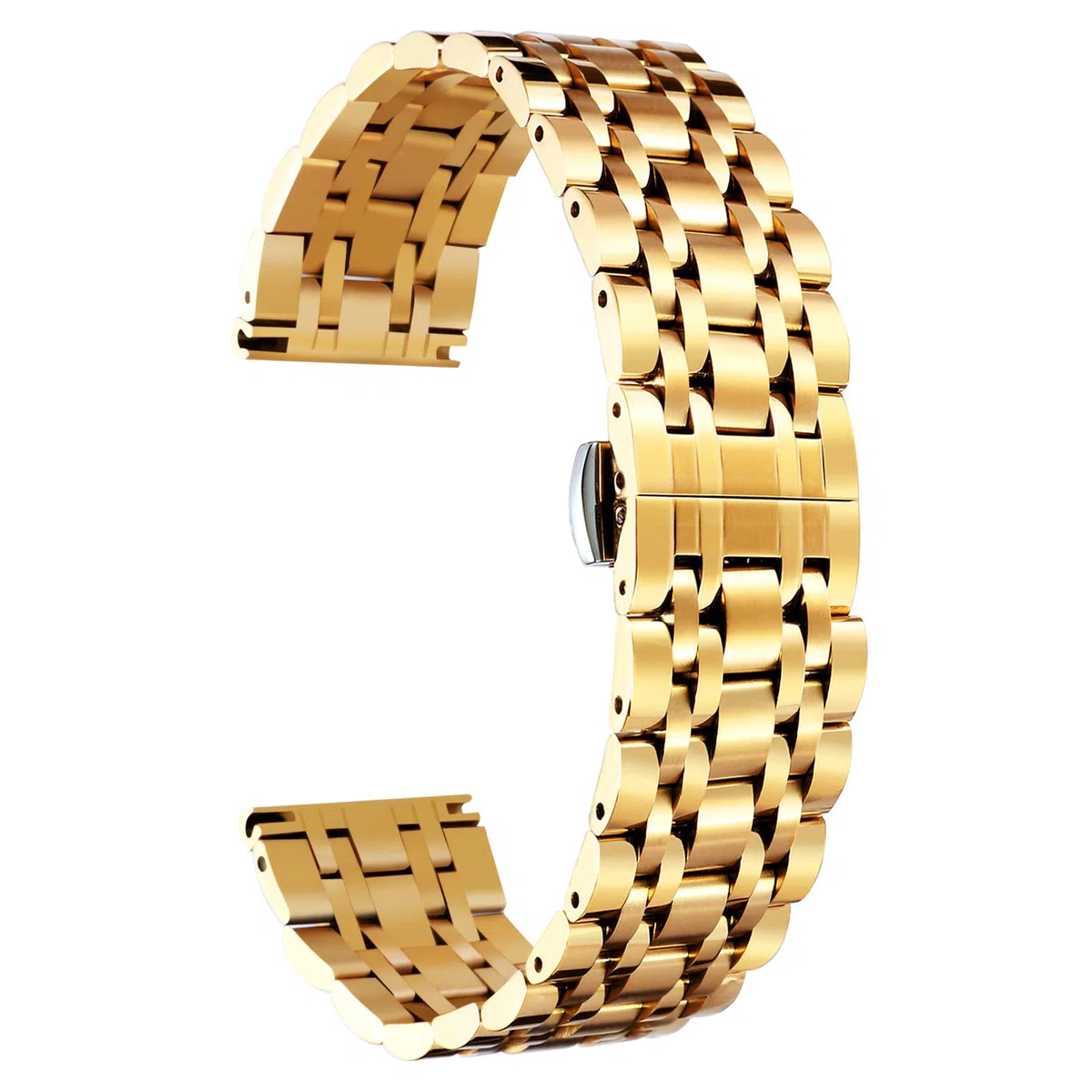 BINLUN Cinturino Per Orologi in Acciaio 12mm 13mm 14mm 15mm 16mm 17mm 18mm 19mm 20mm 21mm 22mm 23mm 24mm Metallo Cinturino di Ricambio Per Smartwatch Per Donne Uomo 7 Colori